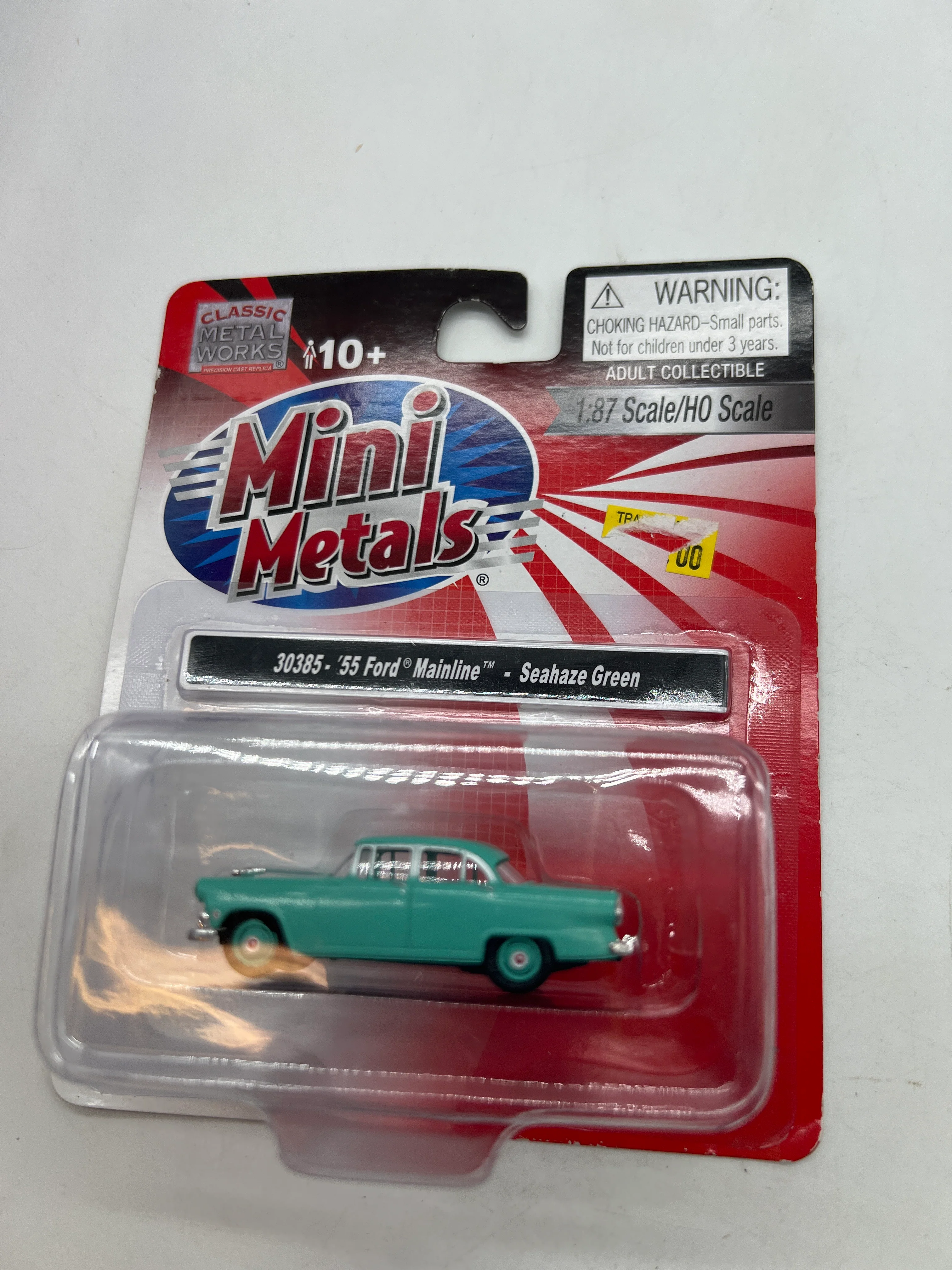 Mini-Metals 30385 1955 Ford Mainline 4-Door Sedan - Assembled - Mini Metals(R) -- Seahaze Green HO SCALE NEW - Image 2