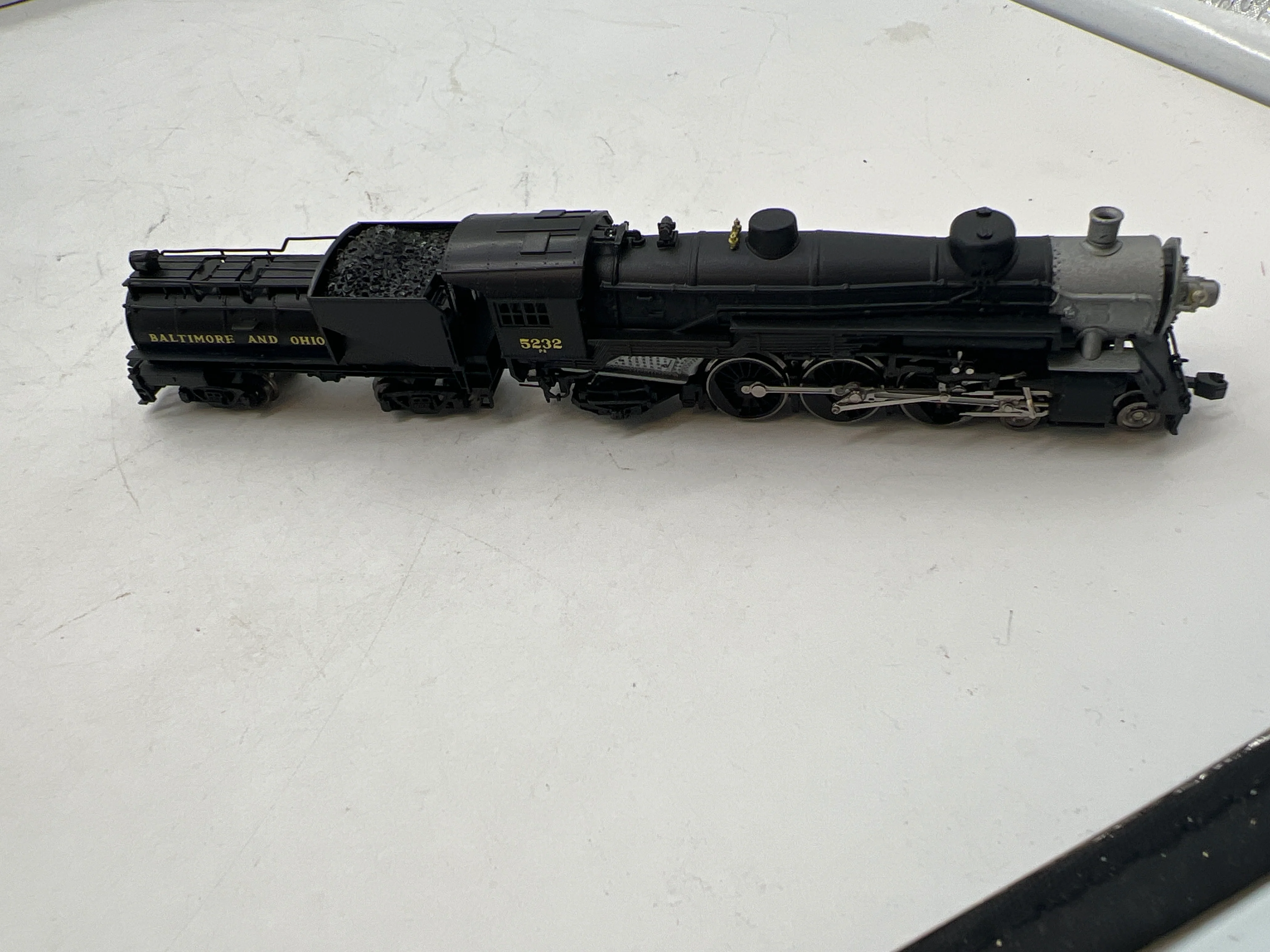 MODEL POWER 7471 BALTIMORE & OHIO B&O USRA 4-6-2 PACIFIC STEAM LOCOMOTIVE N SCALE Like New - Image 5