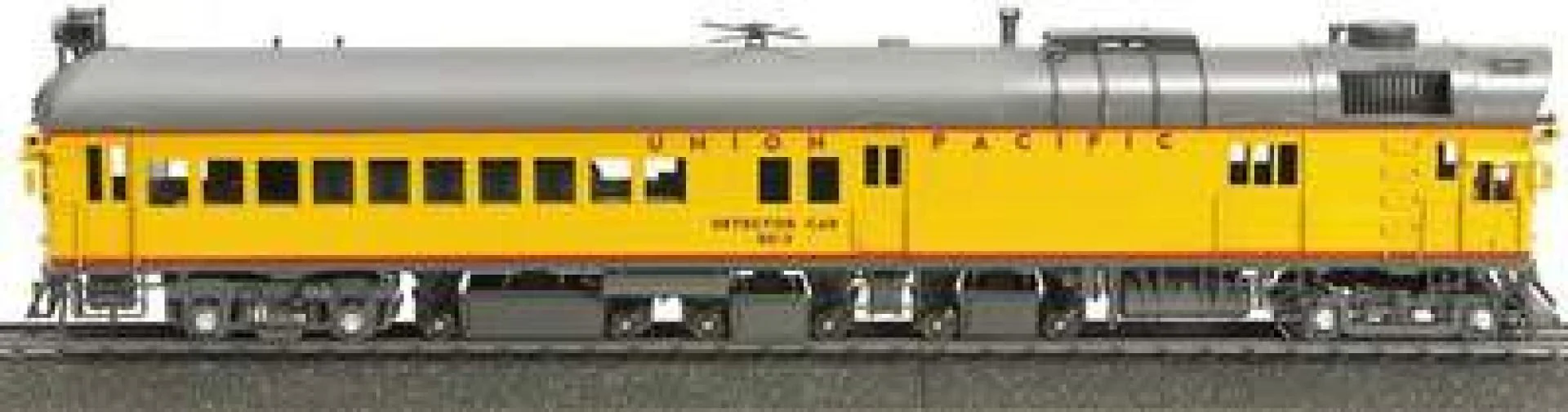 MTH 20-2242-1 UNION PACIFIC DC-3 Rail Inspection Car Premier O Scale Like New - Image 2