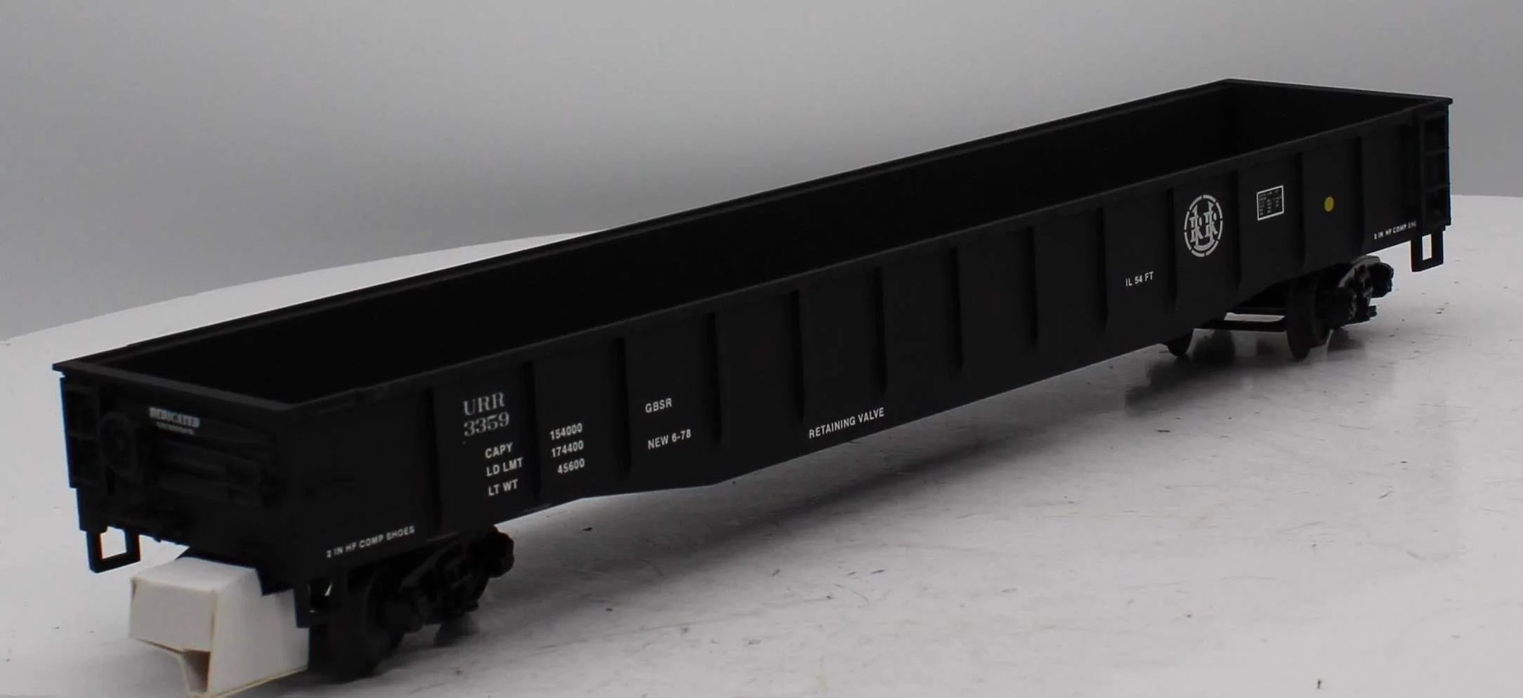 MTH 20-3359 URR Custom Gondola O Scale Like New - Image 6
