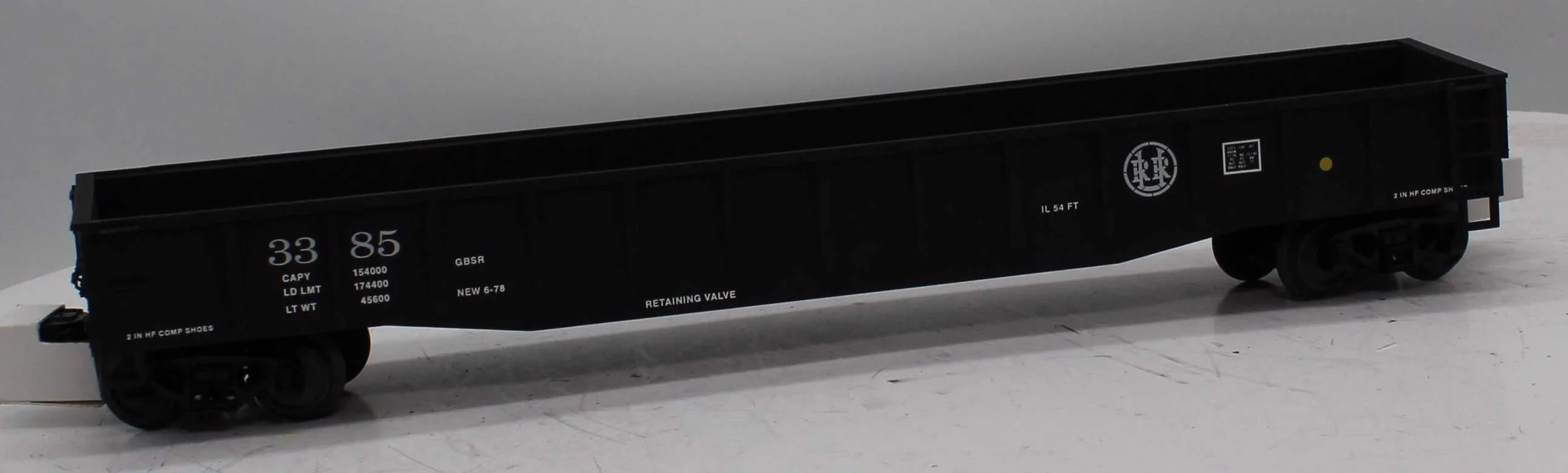 MTH 20-3385 URR Custom Gondola Car #3385 O Scale Like New - Image 2