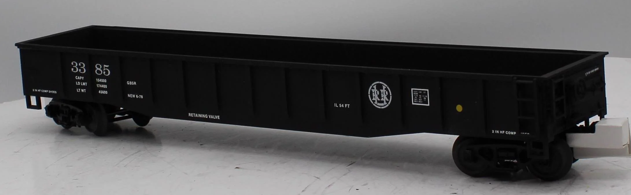 MTH 20-3385 URR Custom Gondola Car #3385 O Scale Like New - Image 4