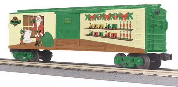 MTH Premier 20-80006I Christmas Box Car - (DAP 2006) #2006. O SCALE NEW - Image 4