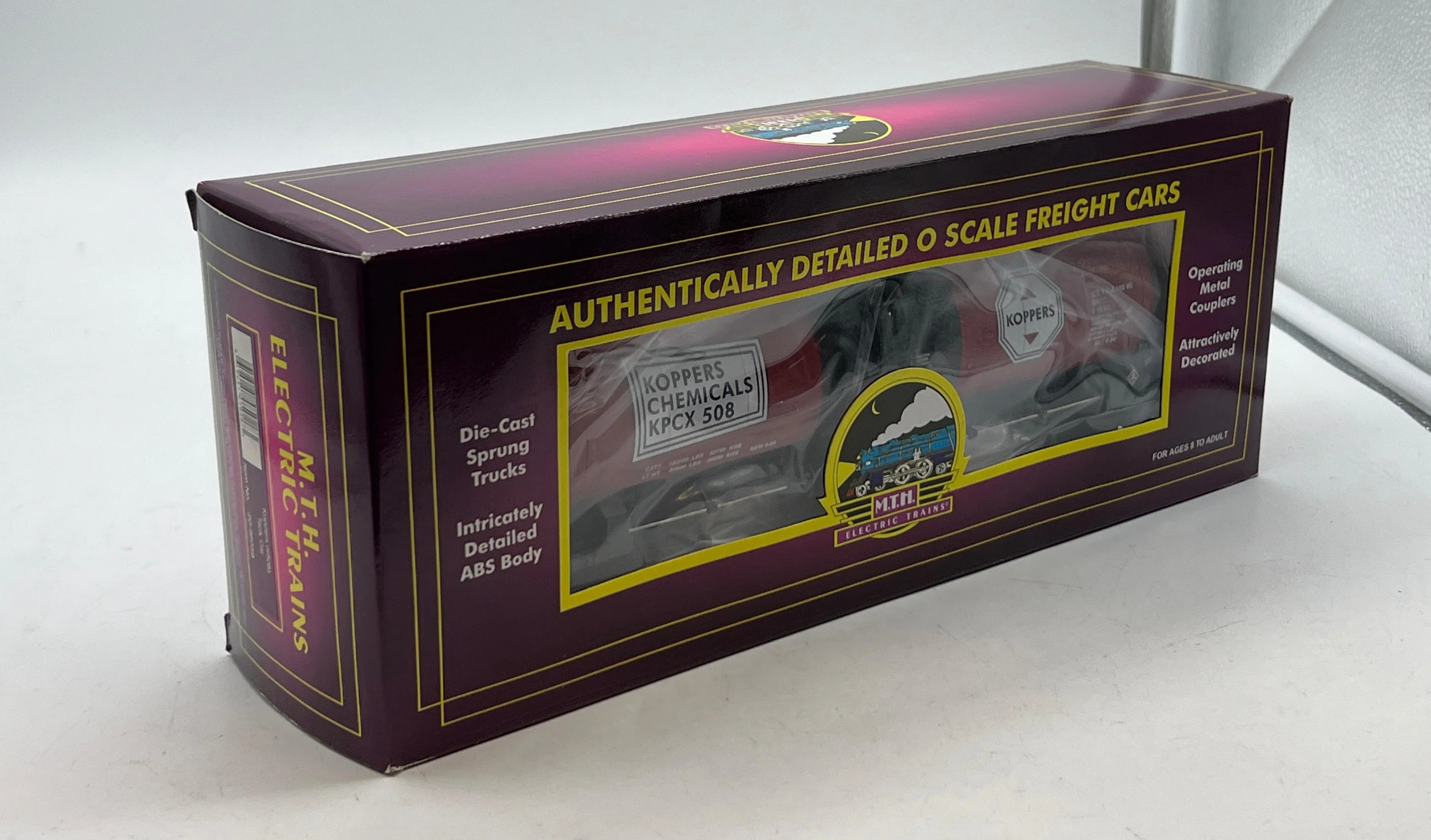 MTH 20-96059 Premier Koppers Chemicals Tank Car 508 O SCALE NEW - Image 2