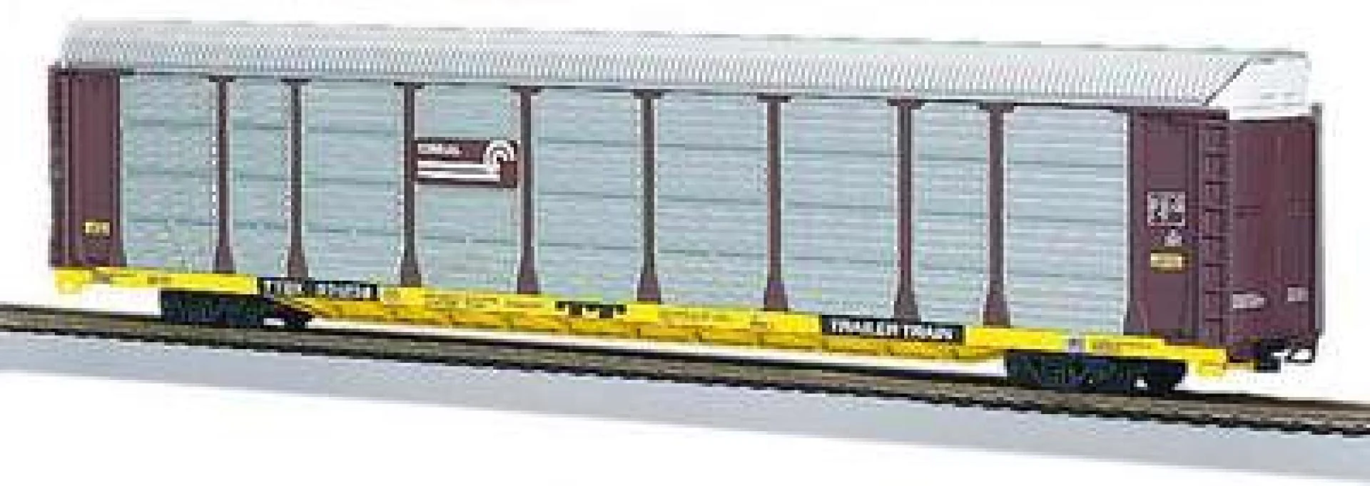 MTH 20-98241 Premier Conrail Corrugated Auto Carrier O SCALE NEW Damaged Box - Image 2