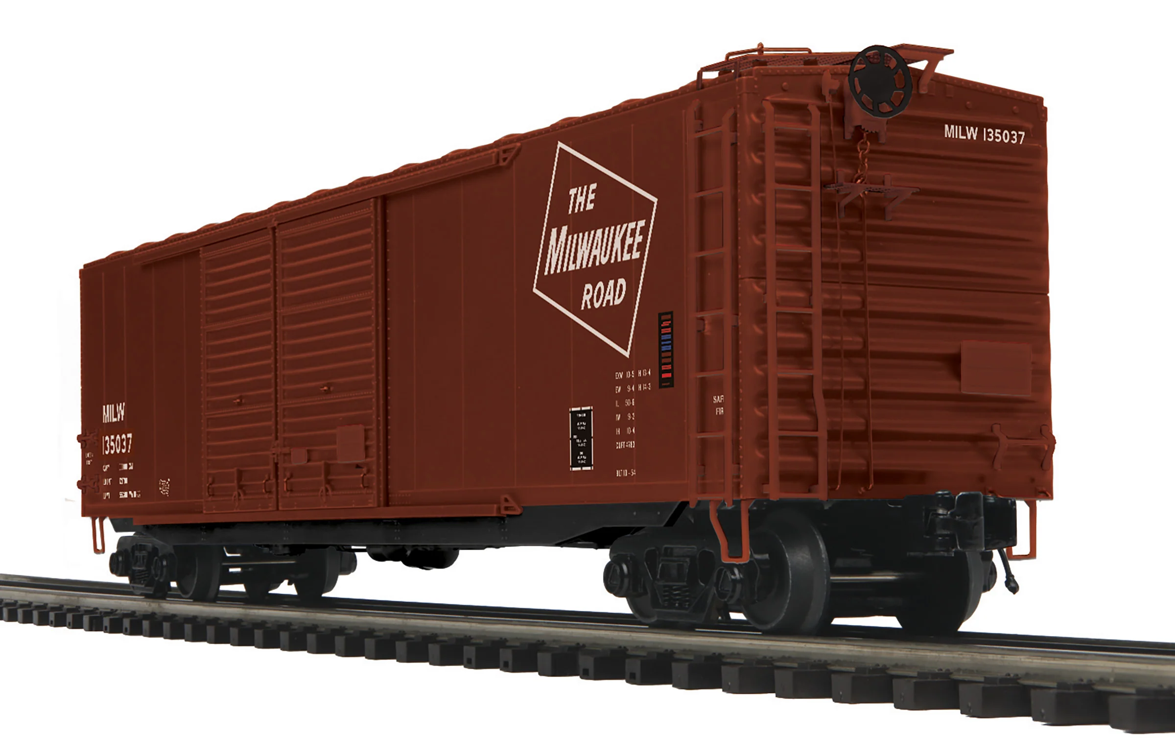 MTH Premier 20-99312 Milwaukee Road #135037 50' Ps-1 Double Door Boxcar O-scale