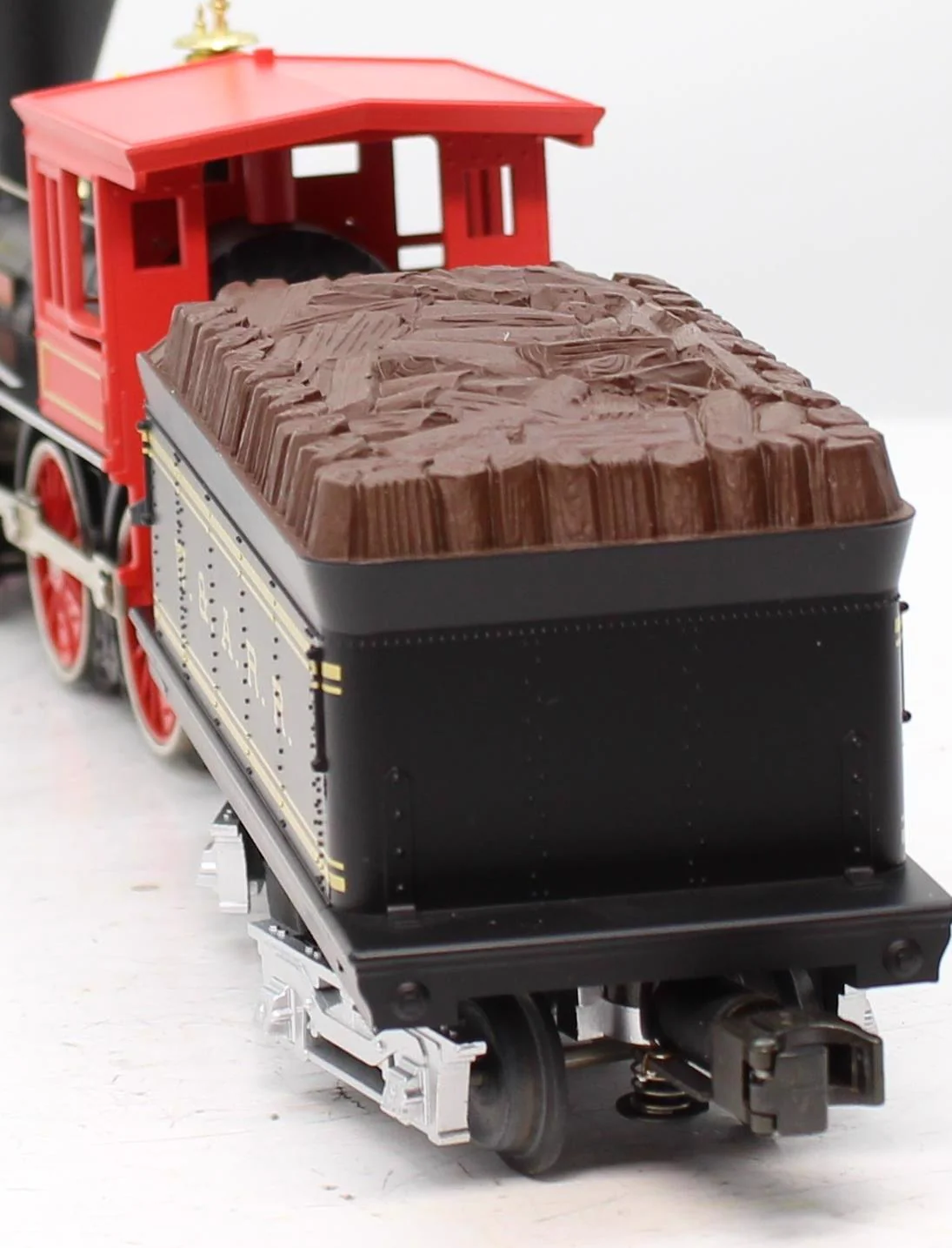 MTH 30-1120-1 W.A.R.R. 4-4-0 General Steam Engine RailKing O Scale Like New - Image 4