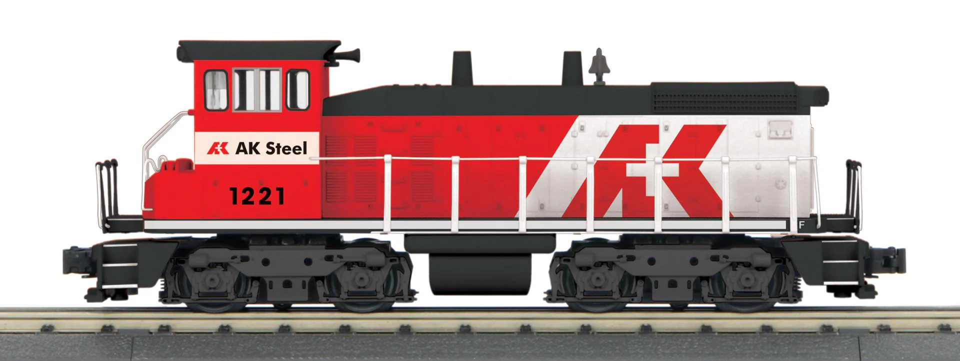 MTH Railking 30-20830-1 AK Steel SW1500 Diesel Switcher in O SCALE NEW - Image 2