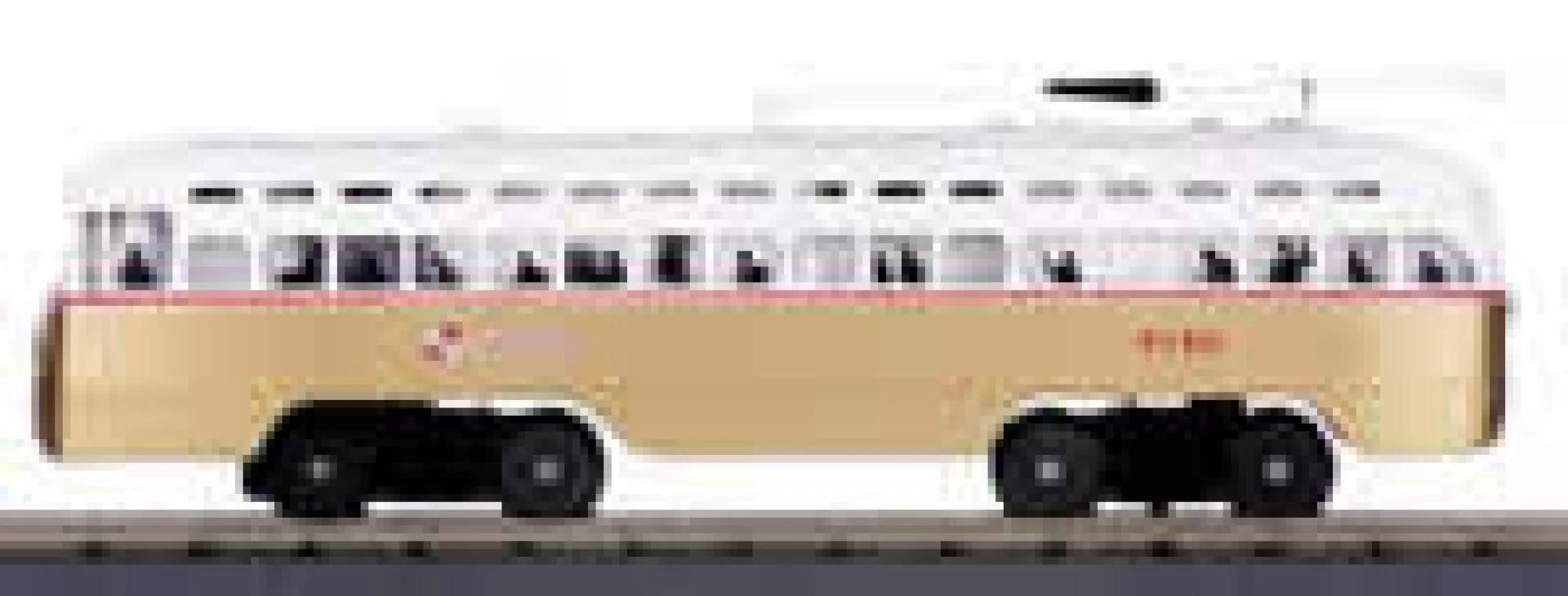 MTH 30-2503 SEPTA PHILADELPHIA  PCC Electric Trolley Car RailKing O Scale Used Excellent - Image 2