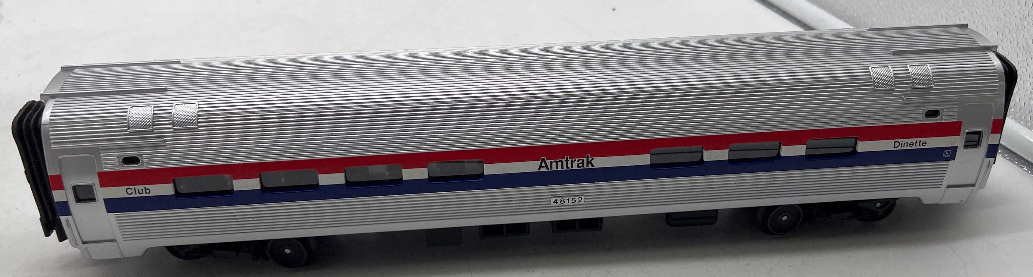 MTH 30-4025C Amtrak Amfleet Dinette Car 48152 O SCALE Used Excellent No Box