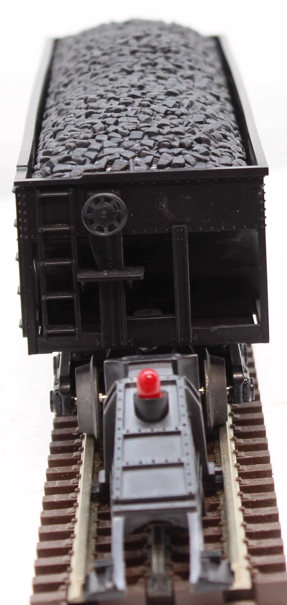 MTH 30-7006E  Great Northern 4 Bay hopper with Coal load O SCALE Used No Box - Image 2