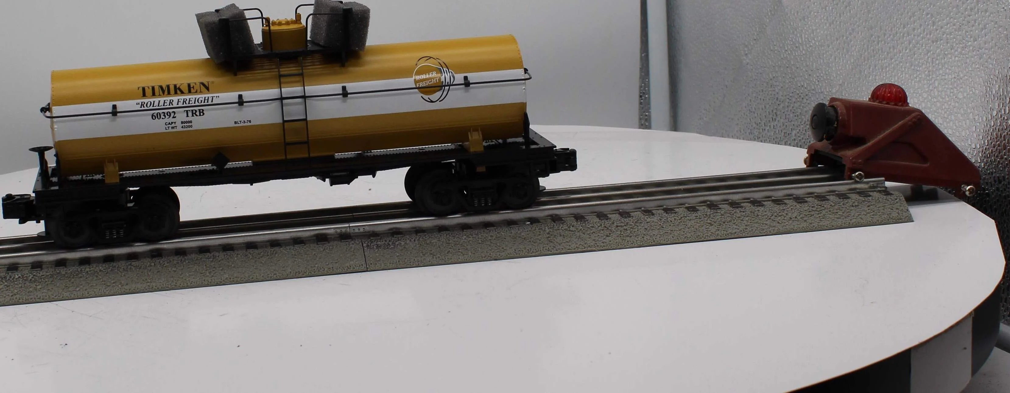 MTH 30-7328 TIMKEN 8000 Gal Tank Car RailKing #60392 O Scale Like New - Image 6