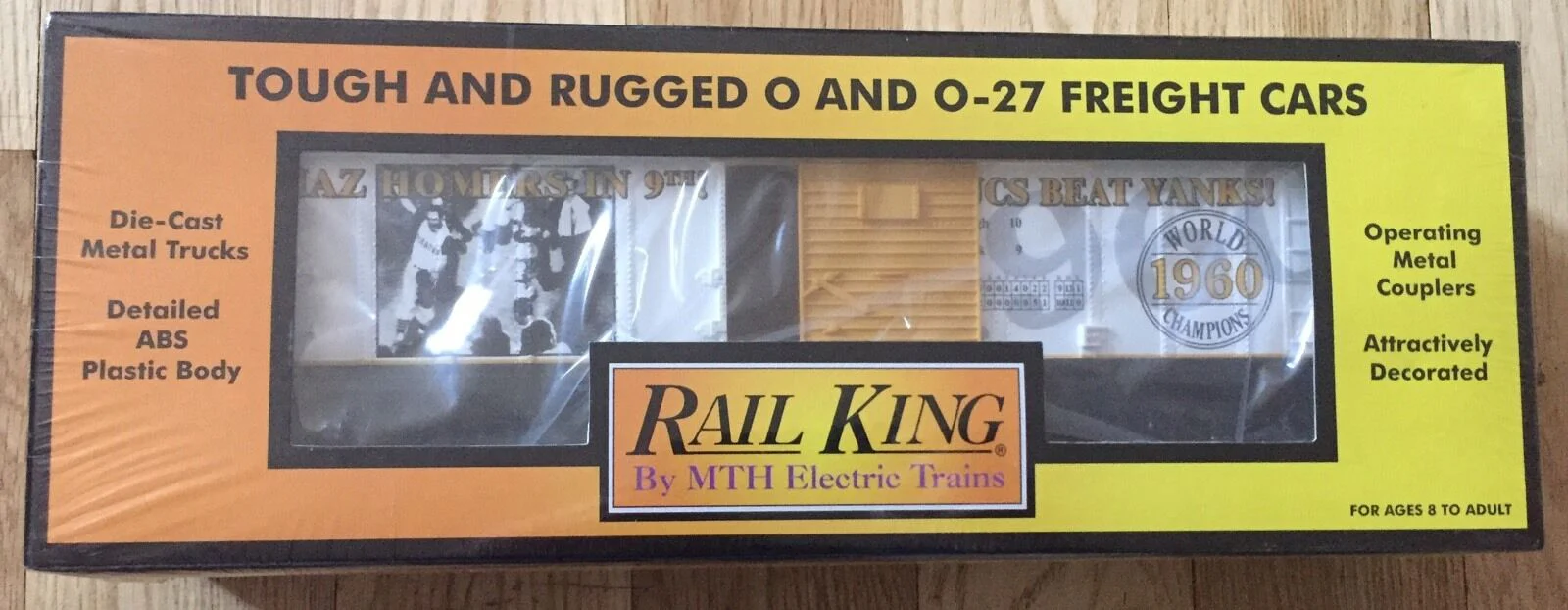 MTH 30-74129 Mazeroski World Series Homer Boxcar SIGNED to Wanda O Scale