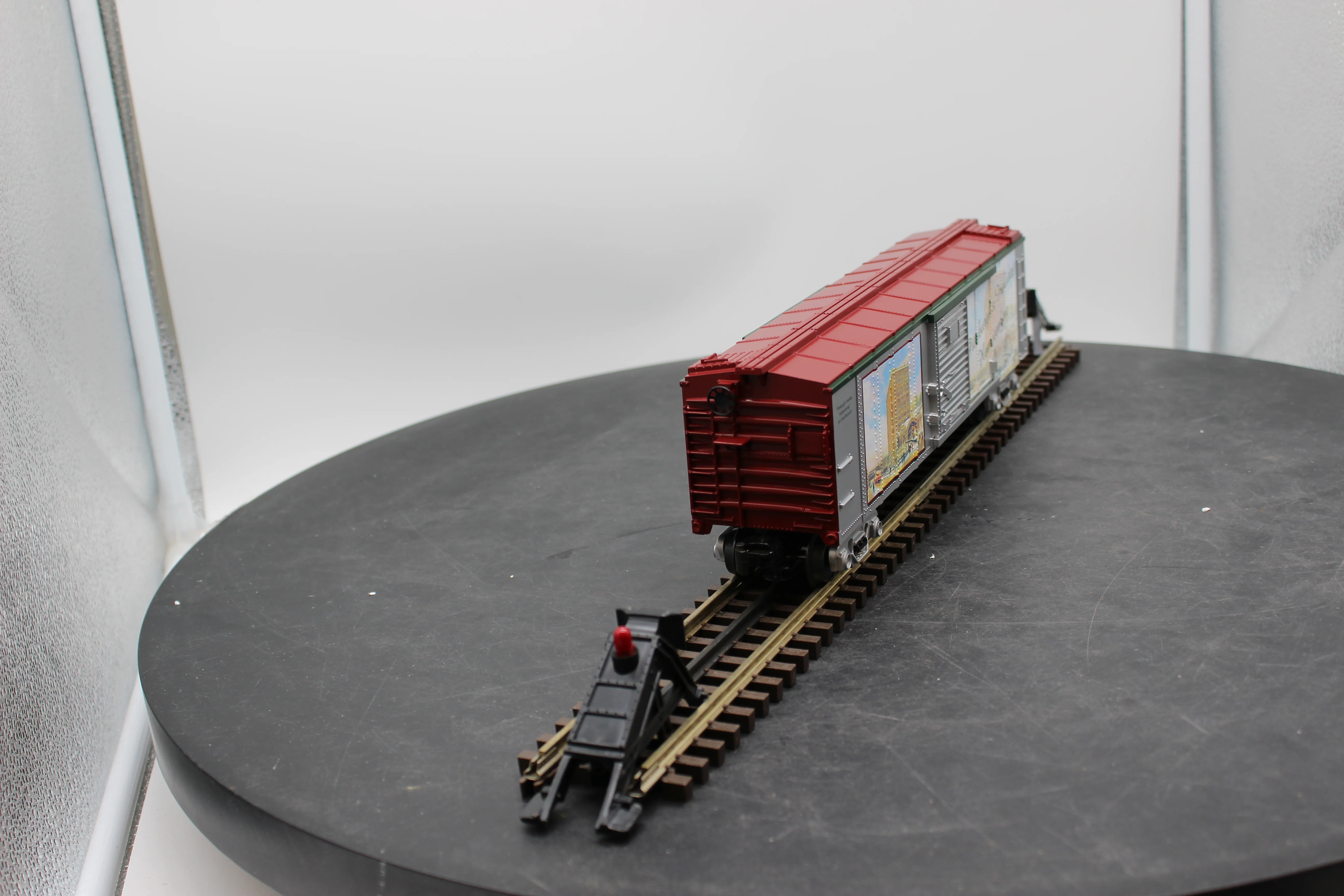 MTH 30-74226 Pittsburgh Christmas Box Car O Scale Like New - Image 3