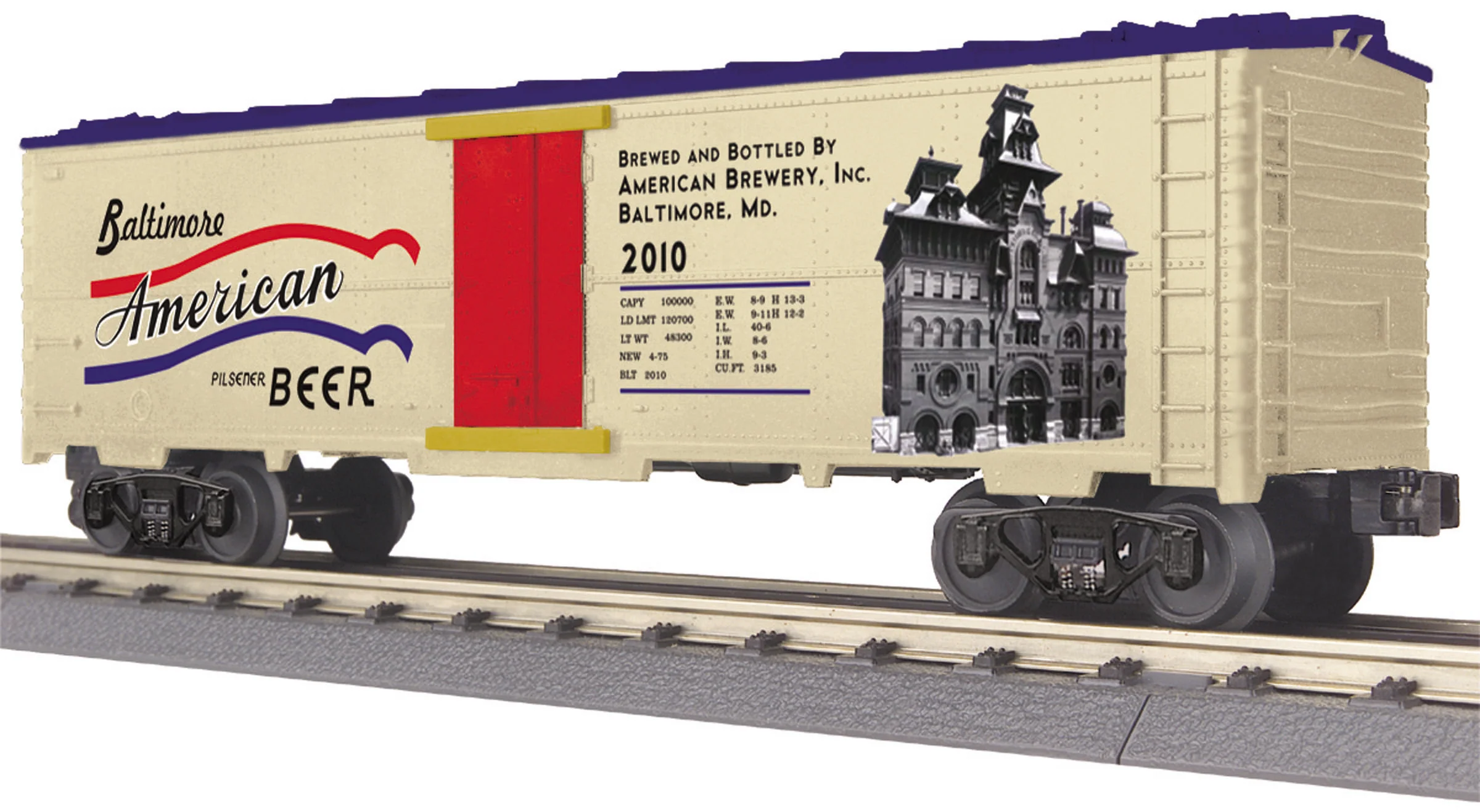 MTH 30-78119 American Beer (TCA 2010 Banquet Car) Modern Reefer Car - BF o scale new limited