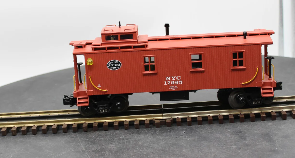 MTH 30-8501 Rail King Die-Cast Woodsided Caboose New York Central O Scale Like New - Image 7
