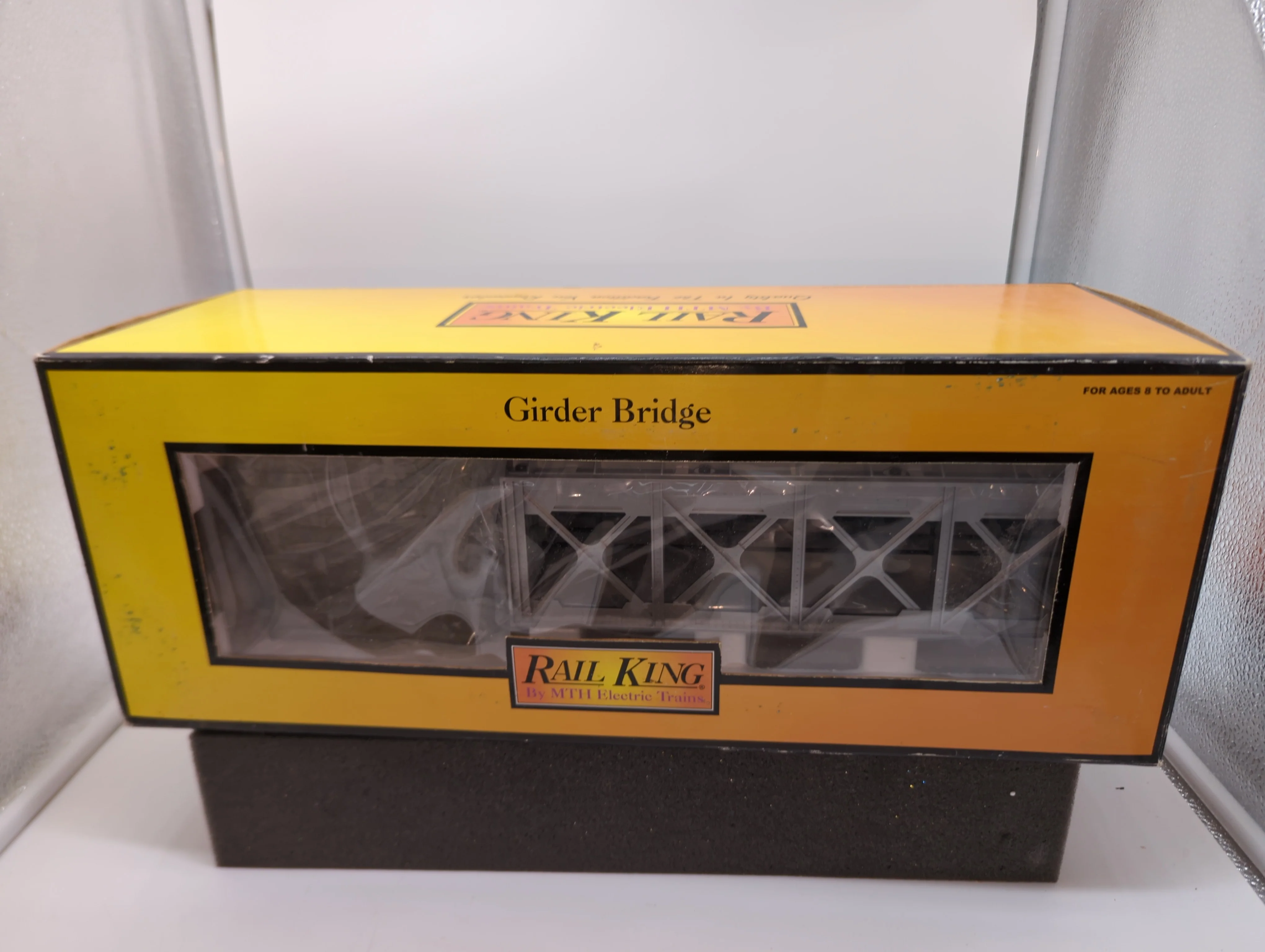 MTH 40-1014 Silver O Scale Bridge Girder #Silver. Like New - Image 3