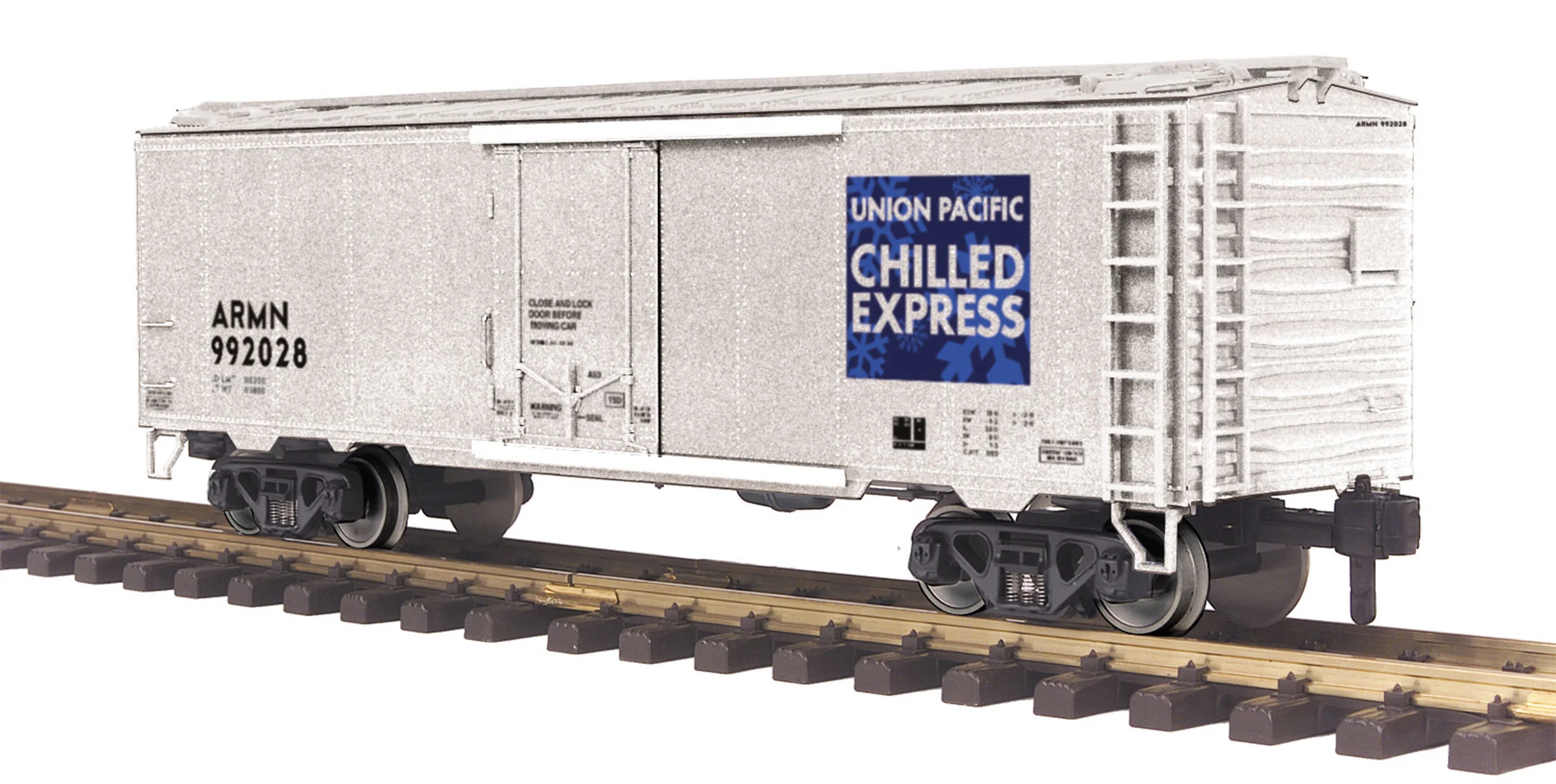 MTH 70-78042 Union Pacific UP Reefer Car #992028 - G Gauge RailKing One Gauge