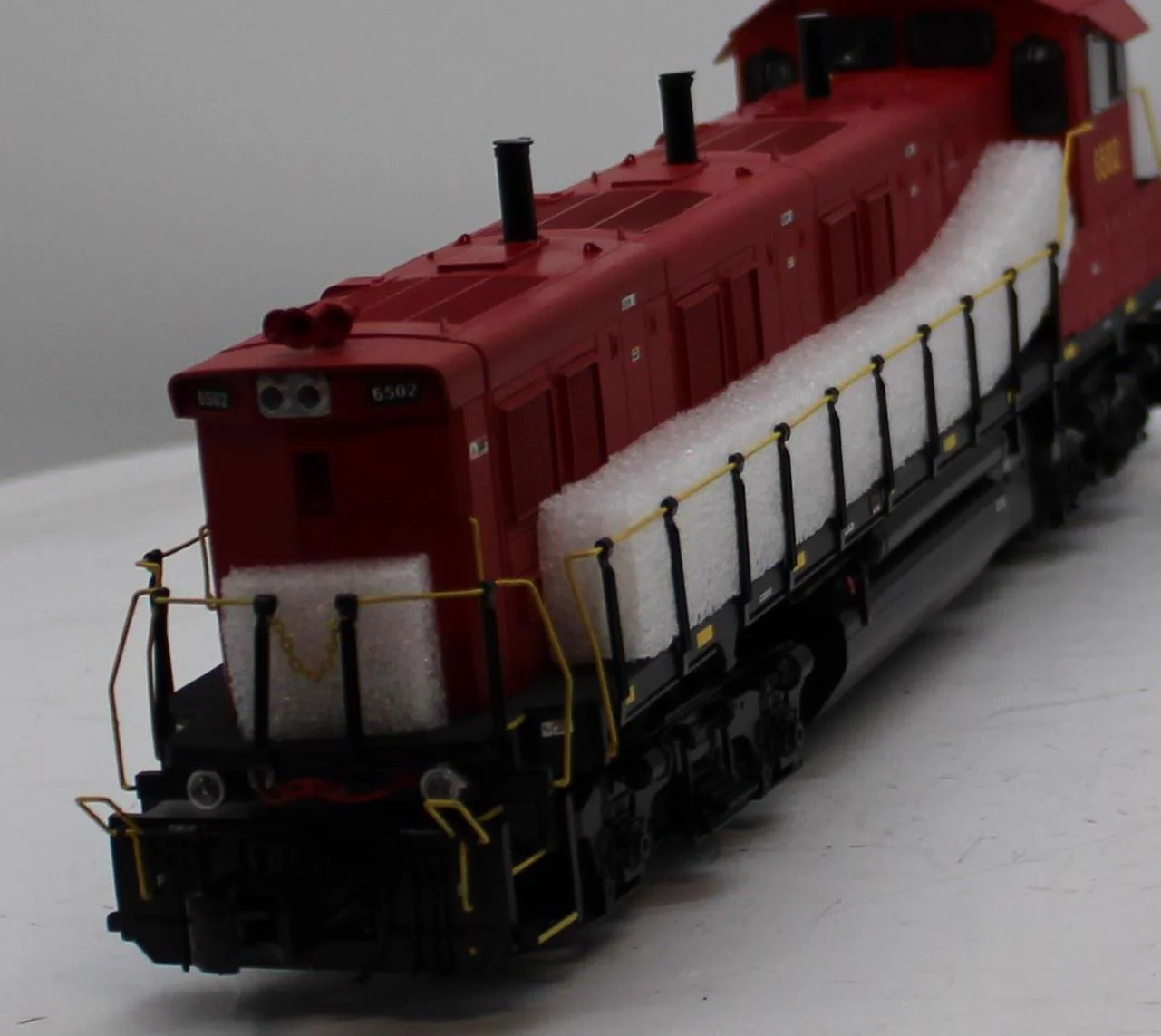 MTH Premier 20-20004-1 U.S. Army 3GS21B Genset Diesel Engine With Proto-Sound 2.0 Hi-Rail Wheels O SCALE Like New Damaged Box - Image 3