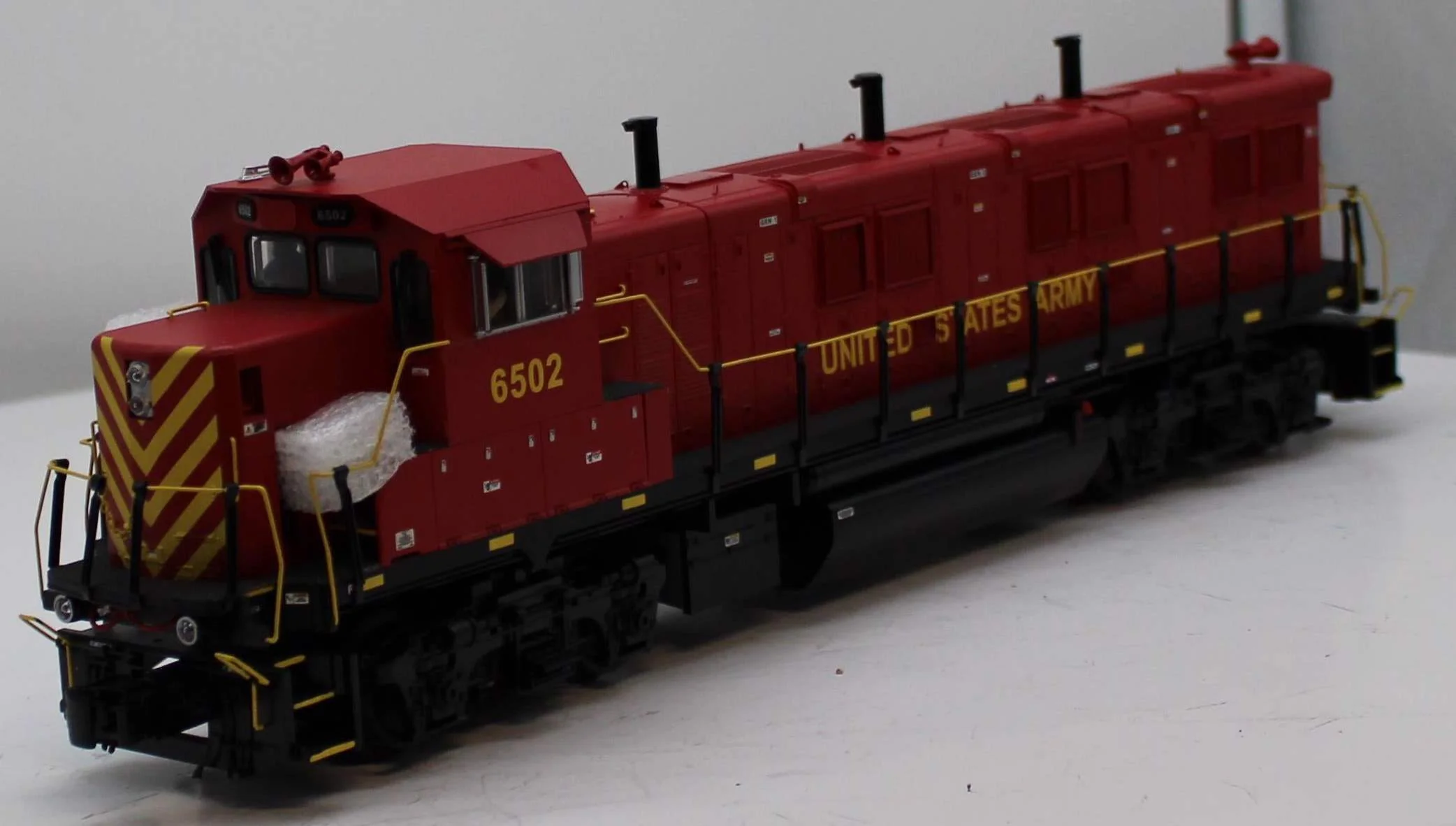 MTH Premier 20-20004-1 U.S. Army 3GS21B Genset Diesel Engine With Proto-Sound 2.0 Hi-Rail Wheels O SCALE Like New Damaged Box - Image 8