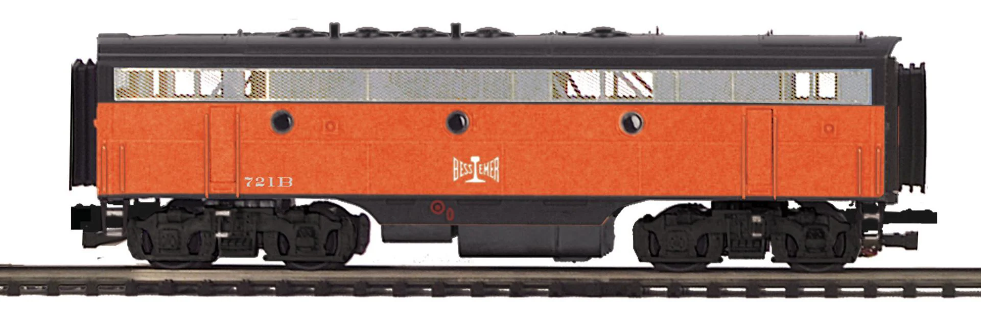 MTH Premier 20-20553-3 Bessemer & Lake Erie F-7 B-Unit Diesel Non-Powered O Scale NEW