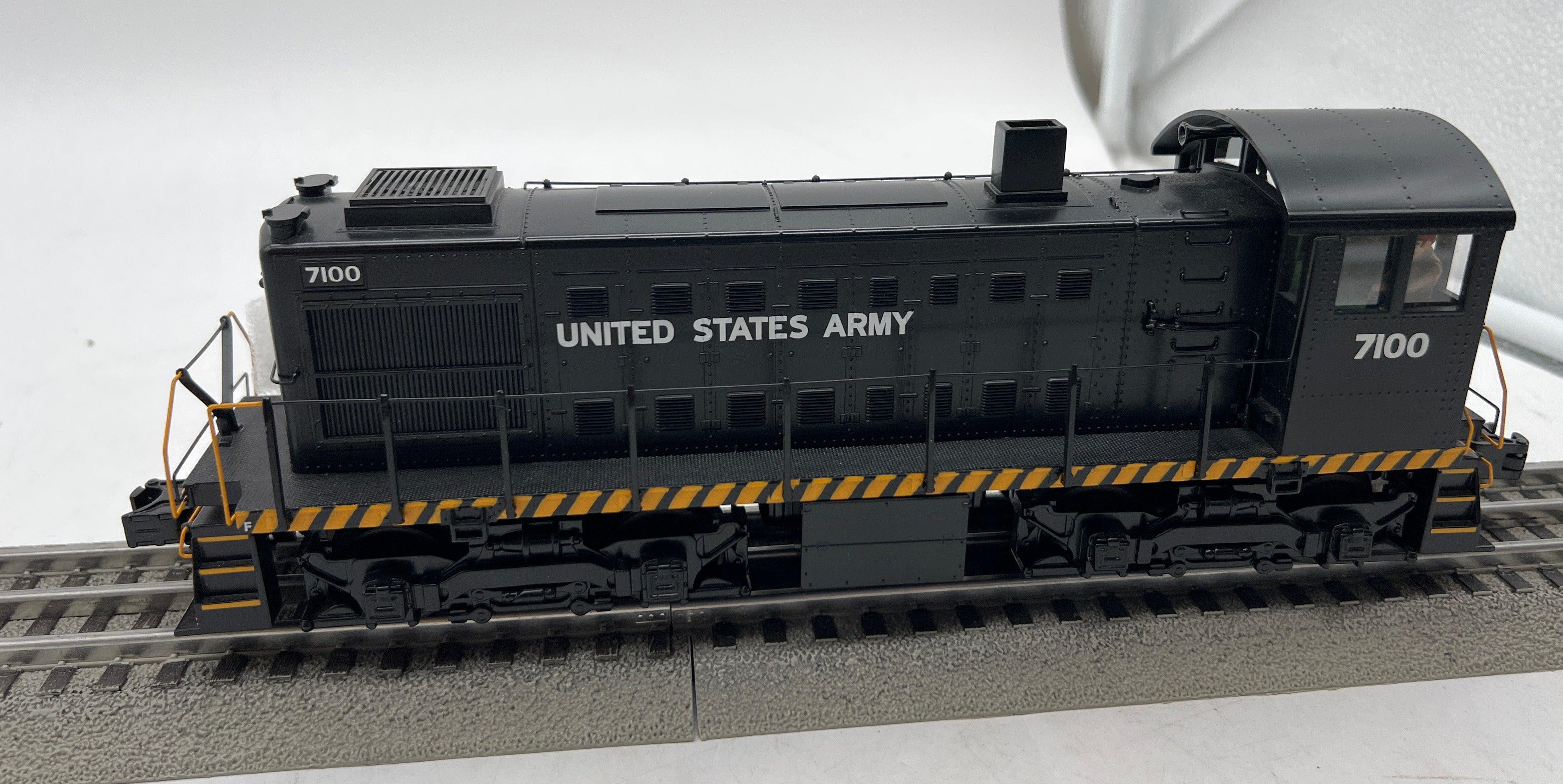 MTH Premier 20-2941-1 U.S. Army Alco S-2 Switcher Diesel Engine with Proto-Sound 2.0 7100 O SCALE Used Excellent - Image 2