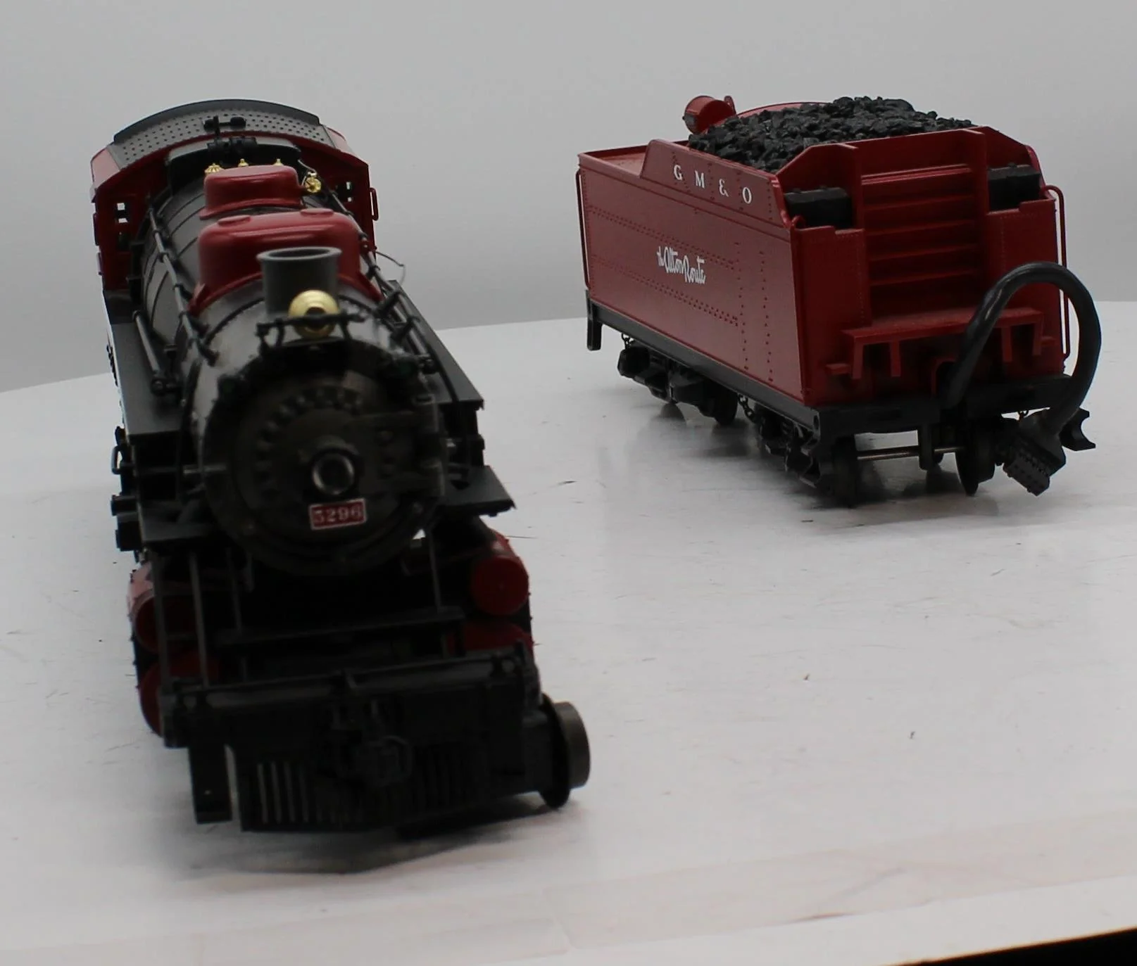 MTH Premier 20-3087-1 Gulf Mobile & Ohio 4-6-2 USRA Heavy Pacific Steam Engine w/Proto-Sound 2.0 O SCALE Like New limited - Image 2