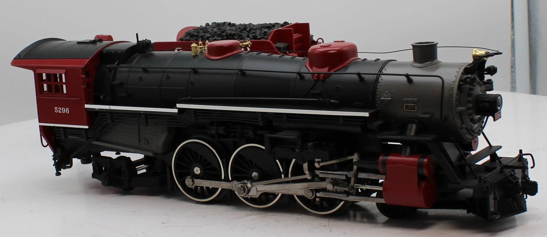 MTH Premier 20-3087-1 Gulf Mobile & Ohio 4-6-2 USRA Heavy Pacific Steam Engine w/Proto-Sound 2.0 O SCALE Like New limited - Image 4