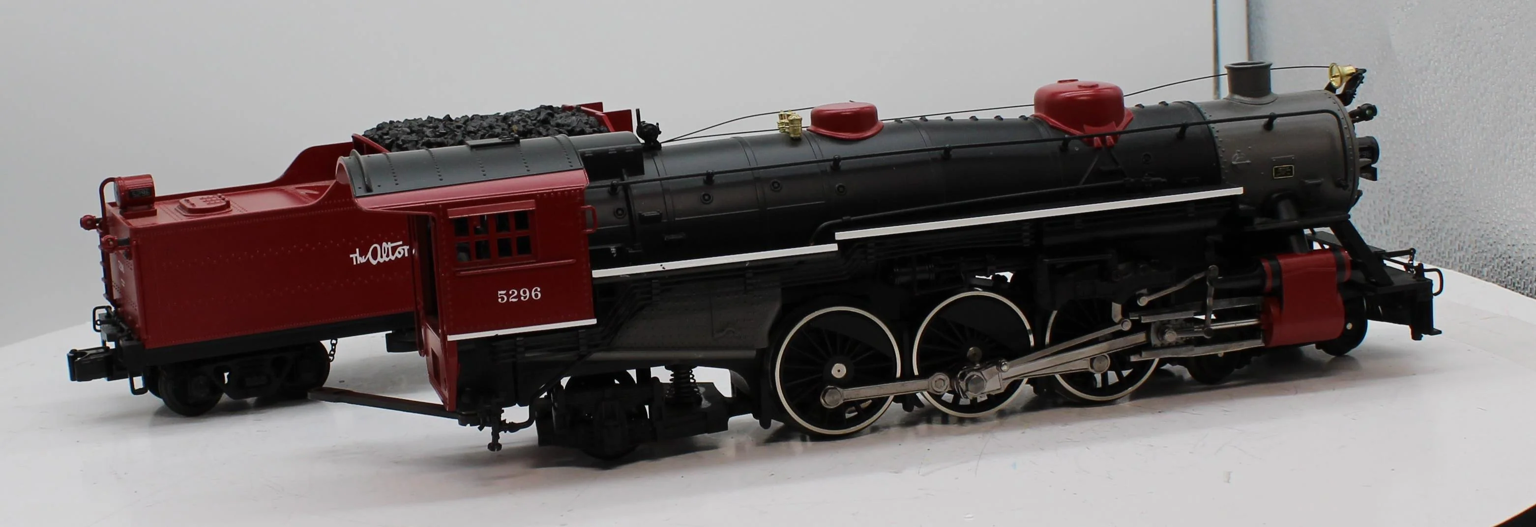 MTH Premier 20-3087-1 Gulf Mobile & Ohio 4-6-2 USRA Heavy Pacific Steam Engine w/Proto-Sound 2.0 O SCALE Like New limited - Image 5