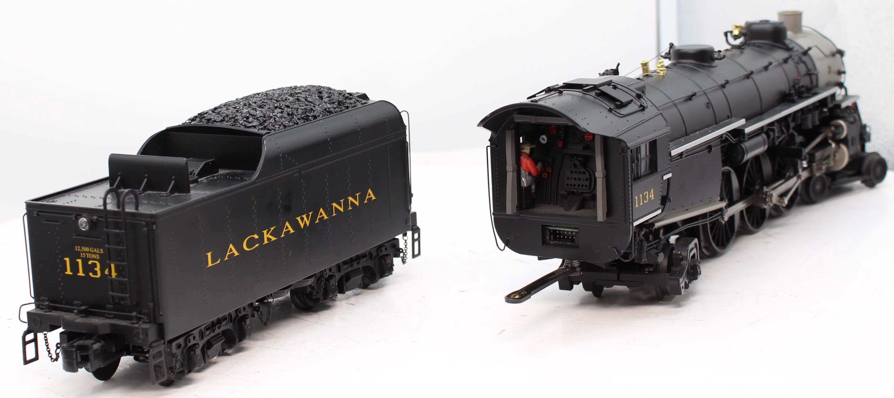 MTH Premier 20-3137-1 Lackawanna 4-6-2 P47 Baldwin Pacific Steam Engine with Proto-Sound 2.0 O SCALE Like New - Image 7