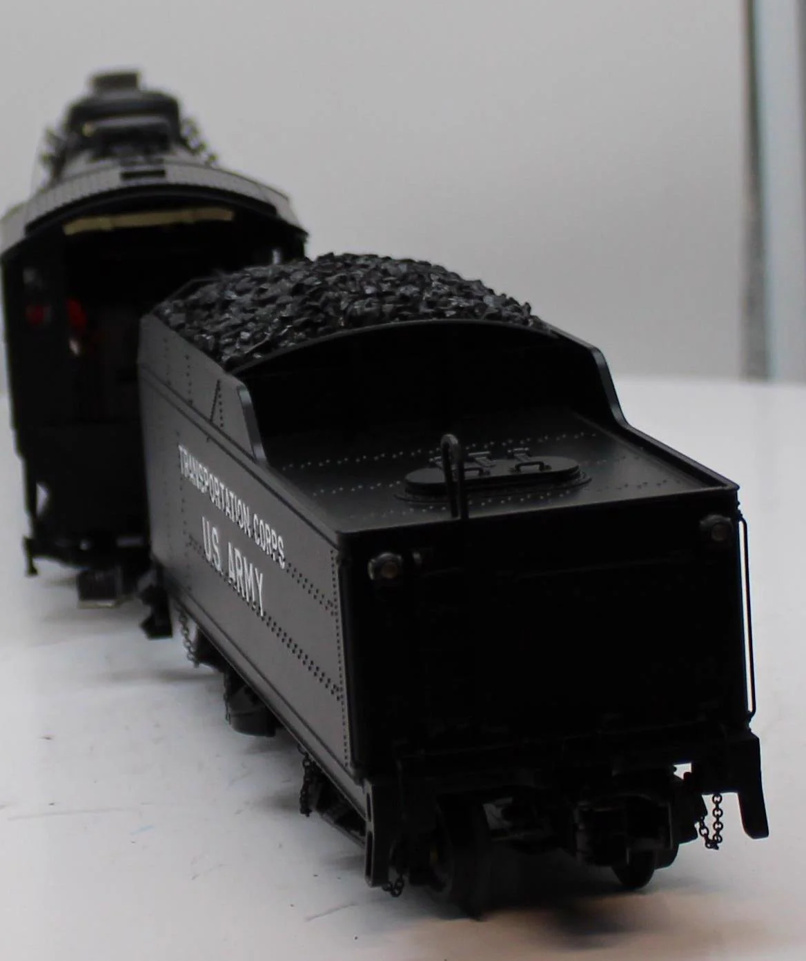 MTH Premier 20-3747-1 United States Army 4-6-2 USRA Heavy Pacific Steam Engine With Proto-Sound 3.0 O SCALE Like New - Image 5