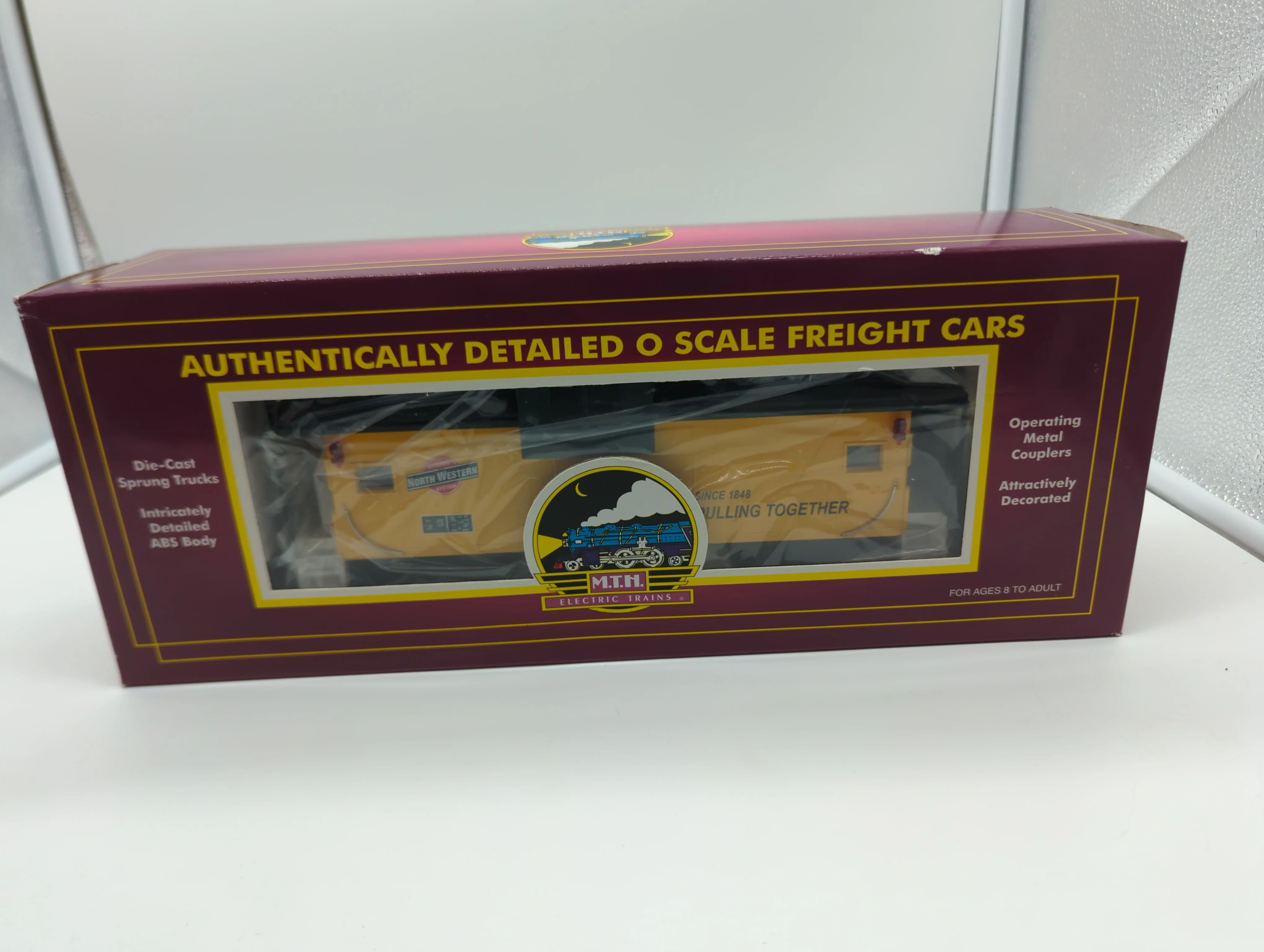 MTH Premier 20-91011 Chicago & North Western Extended Vision Caboose 12560 O SCALE Used Excellent - Image 10
