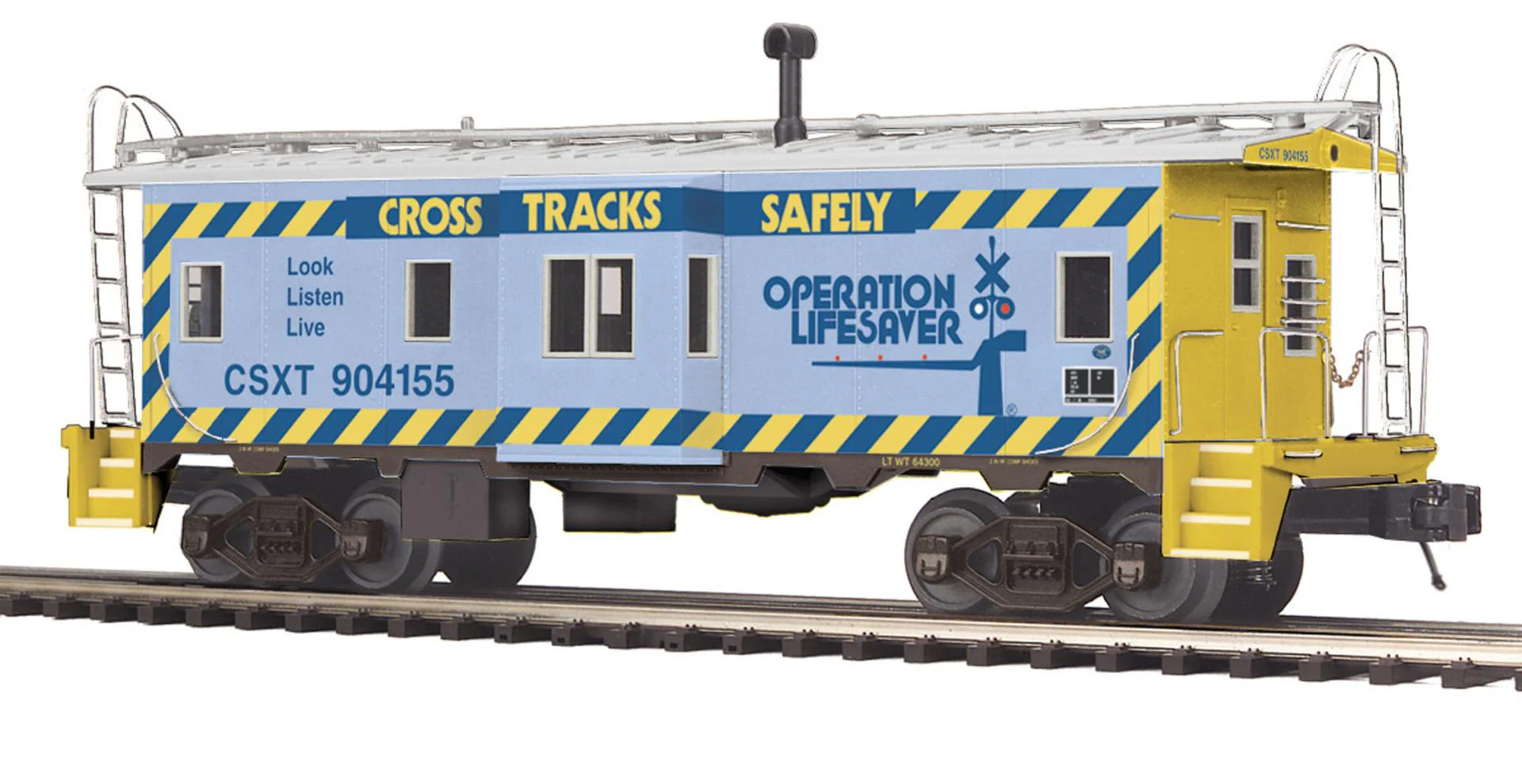 MTH Premier 20-91364 CSX Bay Window Caboose #904097 O SCALE NEW