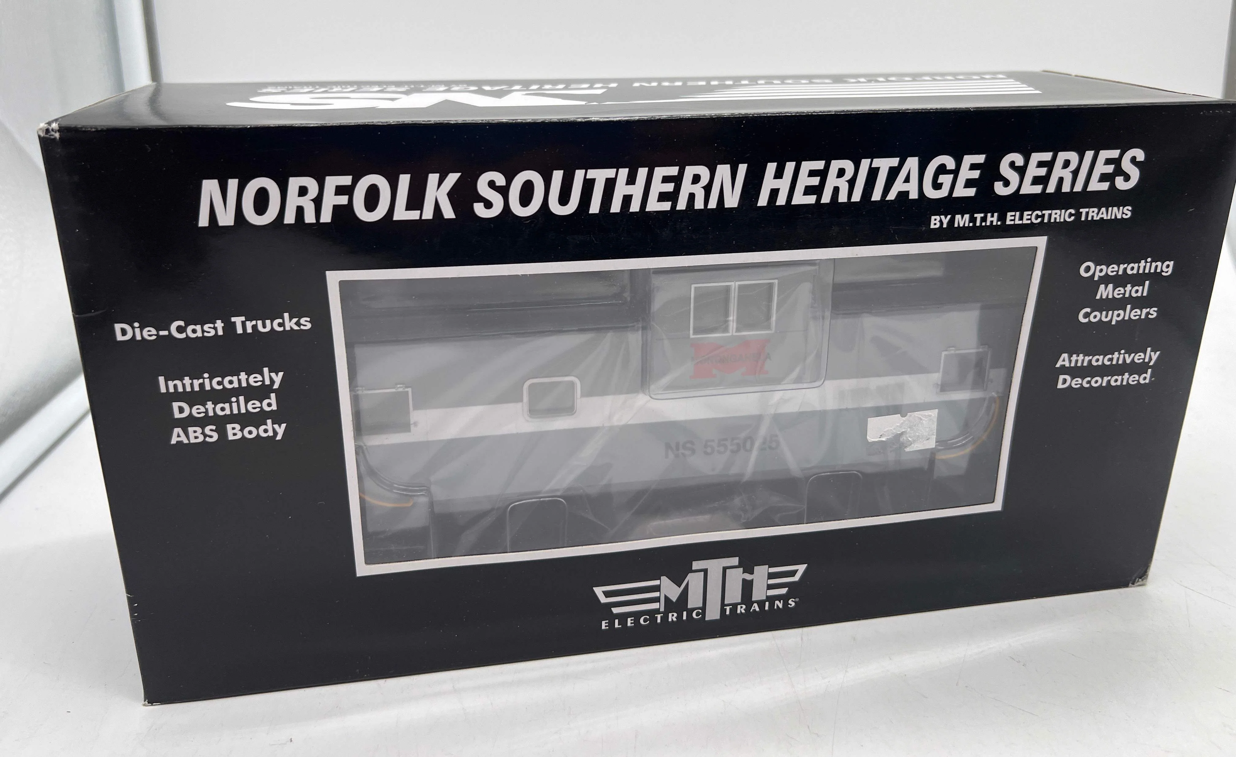 MTH Premier 20-91414 Norfolk Southern NS Heritage Monongahela Extended Vision Caboose O SCALE NEW - Image 2