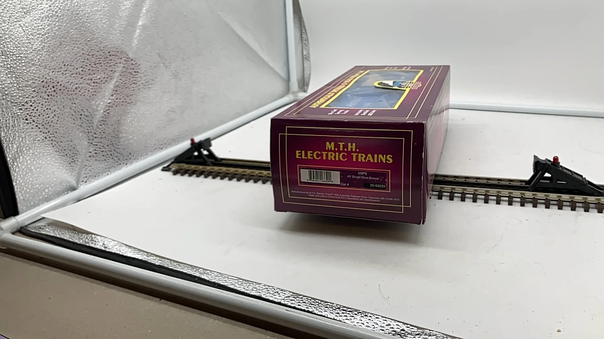 MTH Premier 20-93039 USPS 40' Box Car O SCALE Like New - Image 4