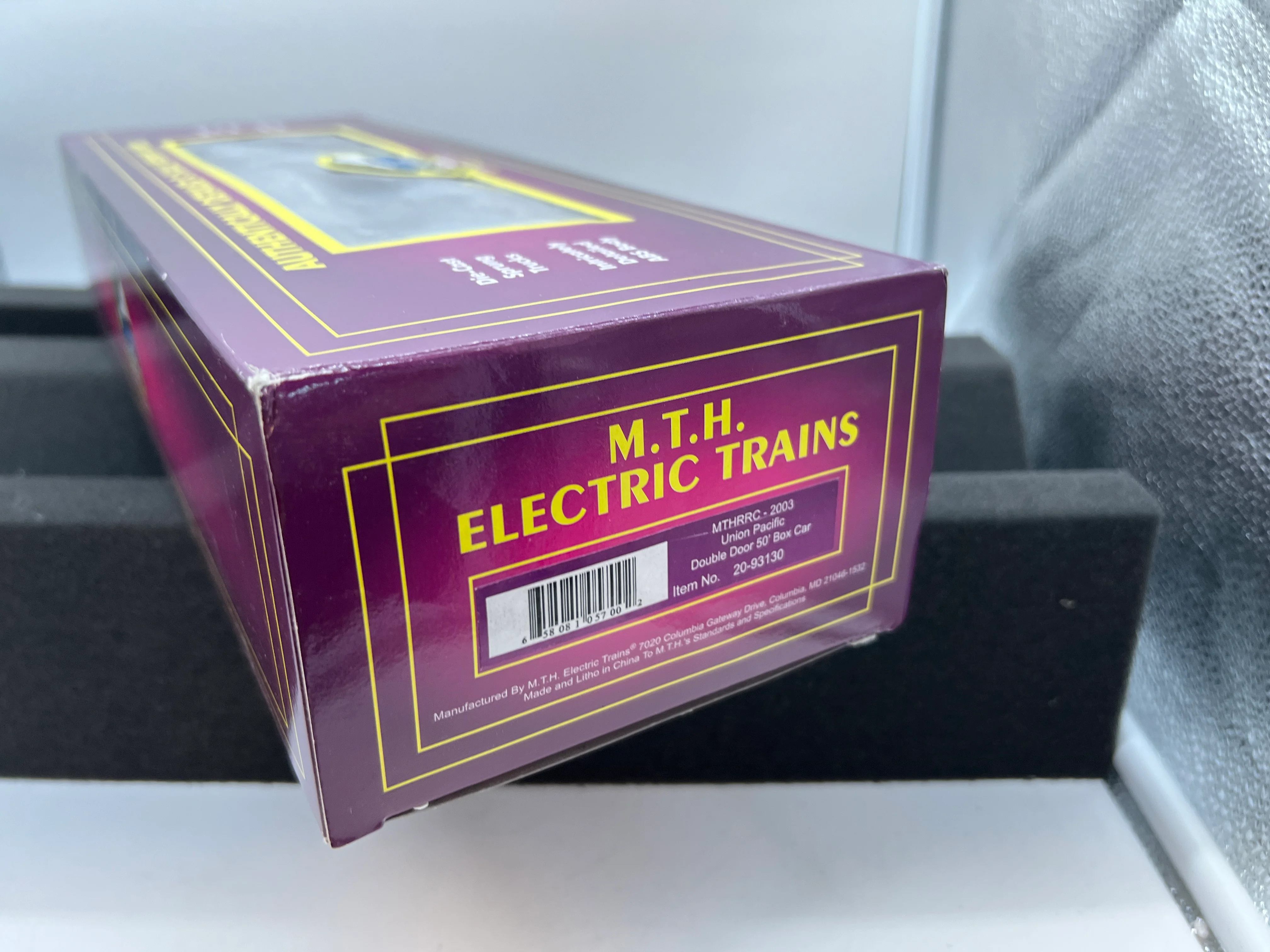 MTH Premier 20-93130 Union Pacific Double Door 50' Box Car #MTHRRC. O SCALE NEW - Image 6