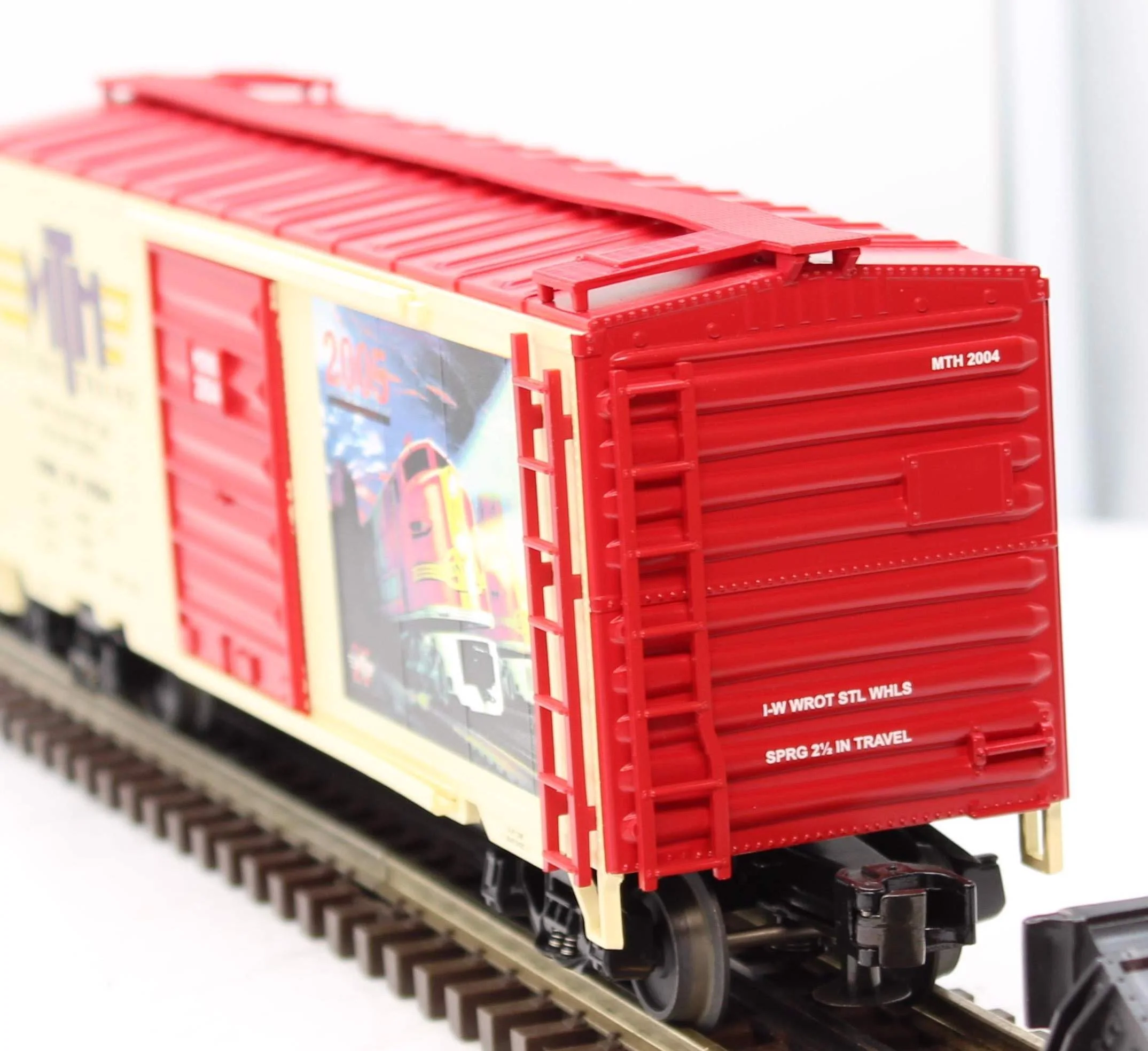 MTH Premier 20-93212 TCA Fall York 2004 40' Box Car O SCALE Used Damaged Box - Image 7