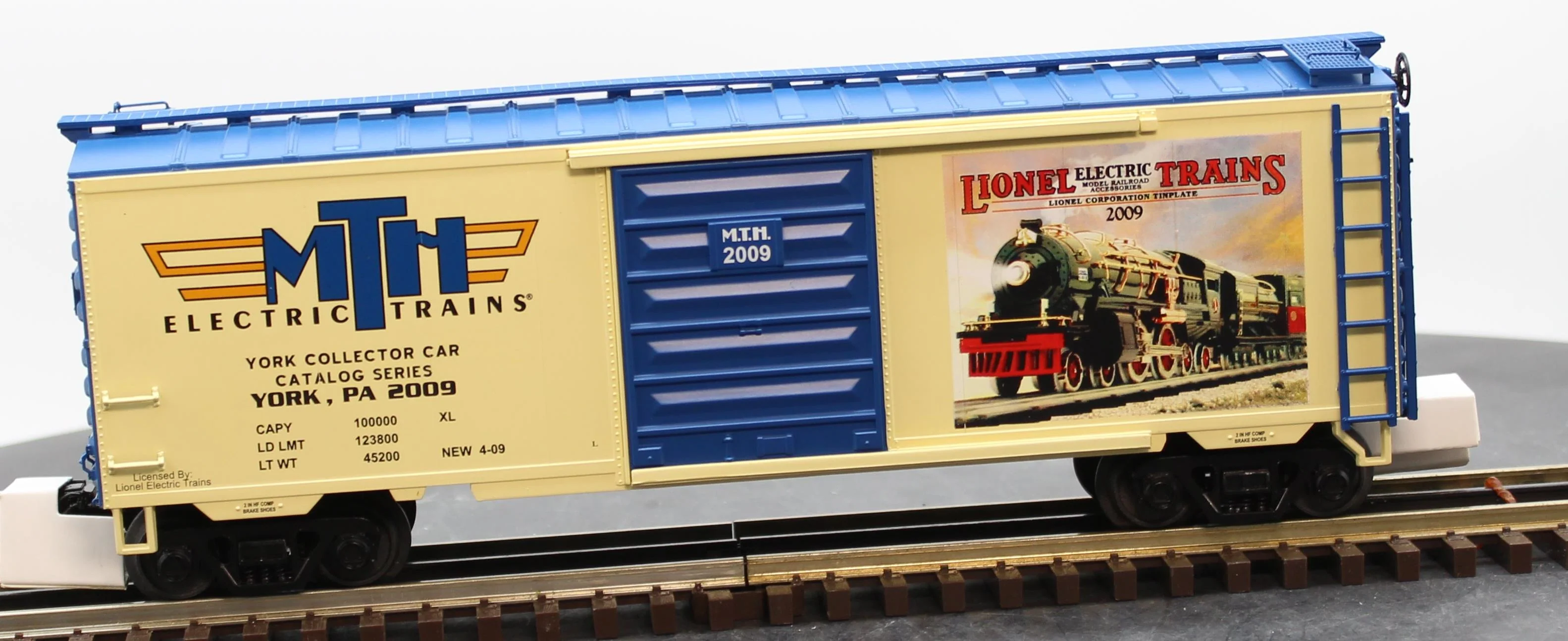 MTH Premier 20-93458 TCA Spring York 2009 40' Box Car O SCALE NEW - Image 6