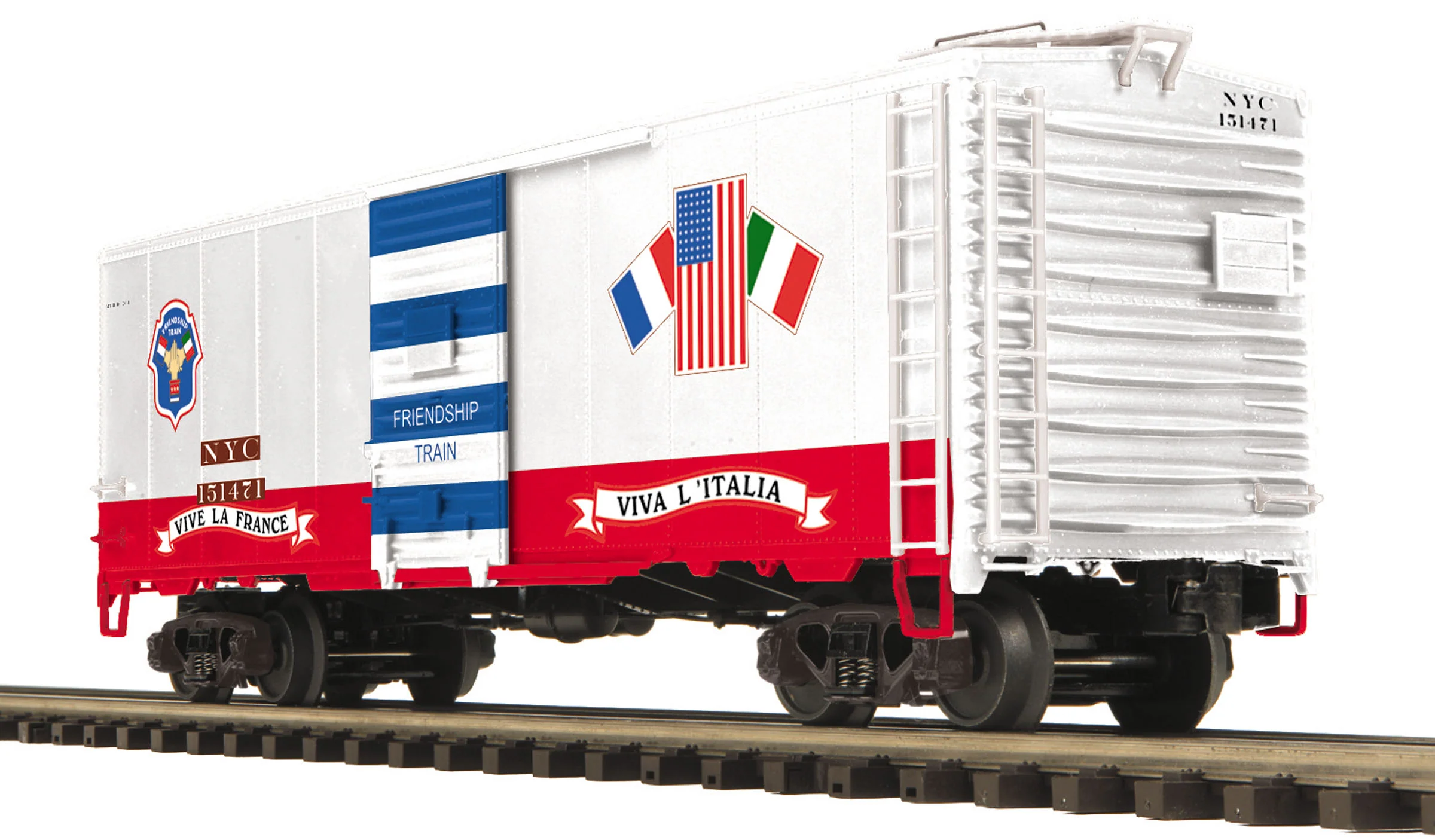 MTH Premier 20-93524 New York Central 40' AAR box car O scale NEW - Image 2