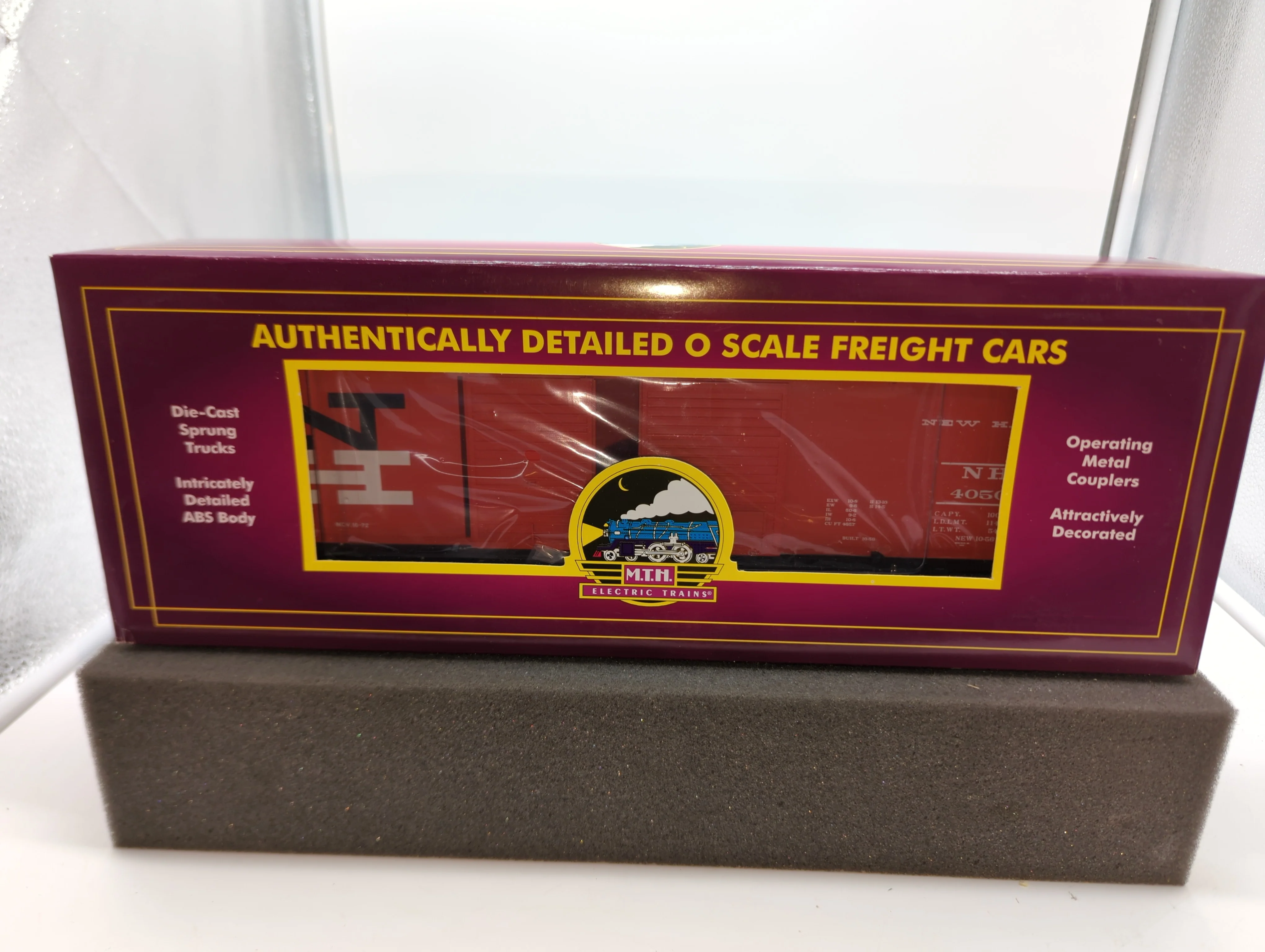 MTH Premier 20-93601 New Haven 50' Ps-1 Double Door Box Car O Scale NEW - Image 2