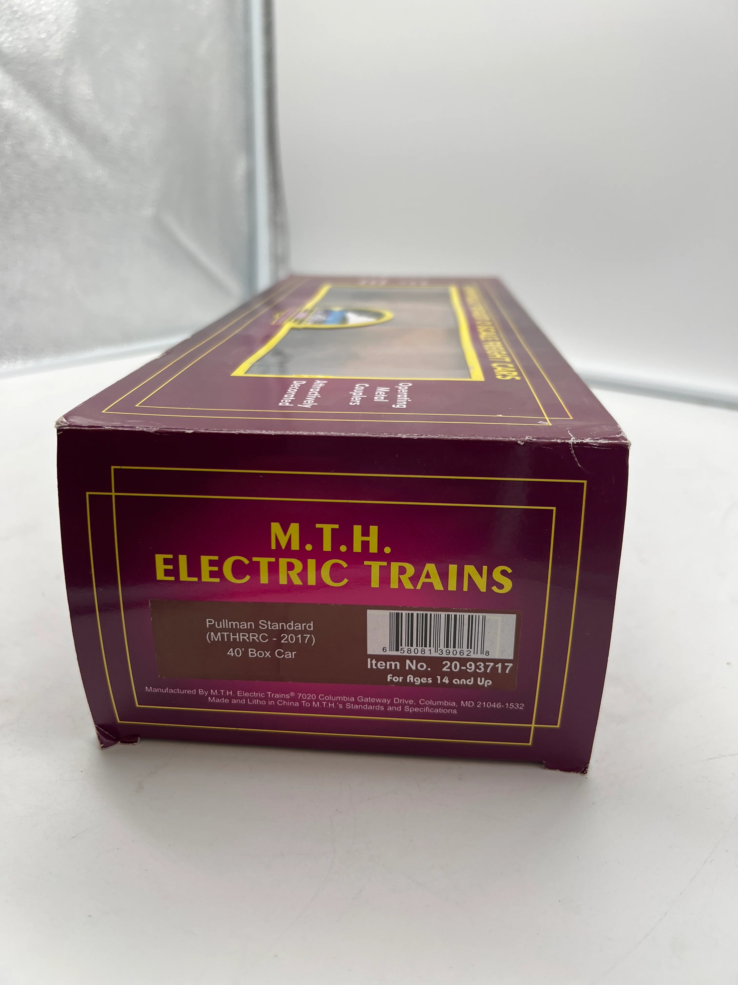 MTH Premier 20-93717 Pullman Standard Box Car PSX 1. O SCALE NEW - Image 3