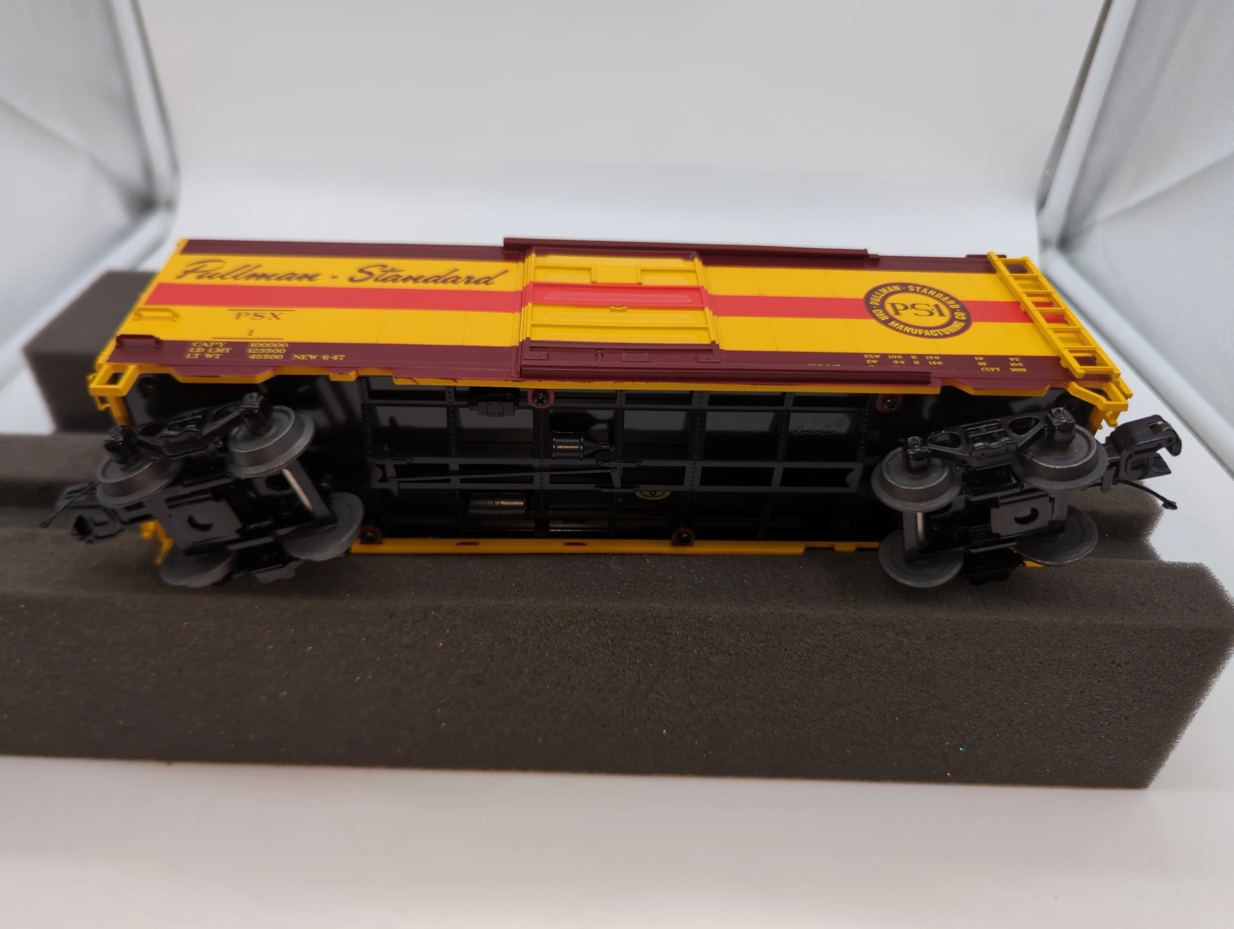 MTH Premier 20-93900 Pullman Standard Box Car - Pullman Standard #1 PSX . O SCALE Like New - Image 3