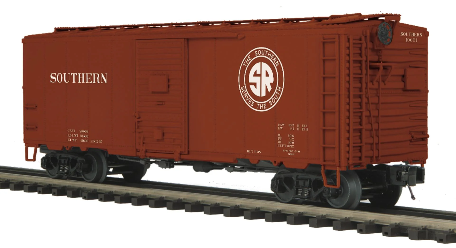 MTH Premier 20-93932 Southern 40 AAR Box Car Road #10051 O SCALE  NEW