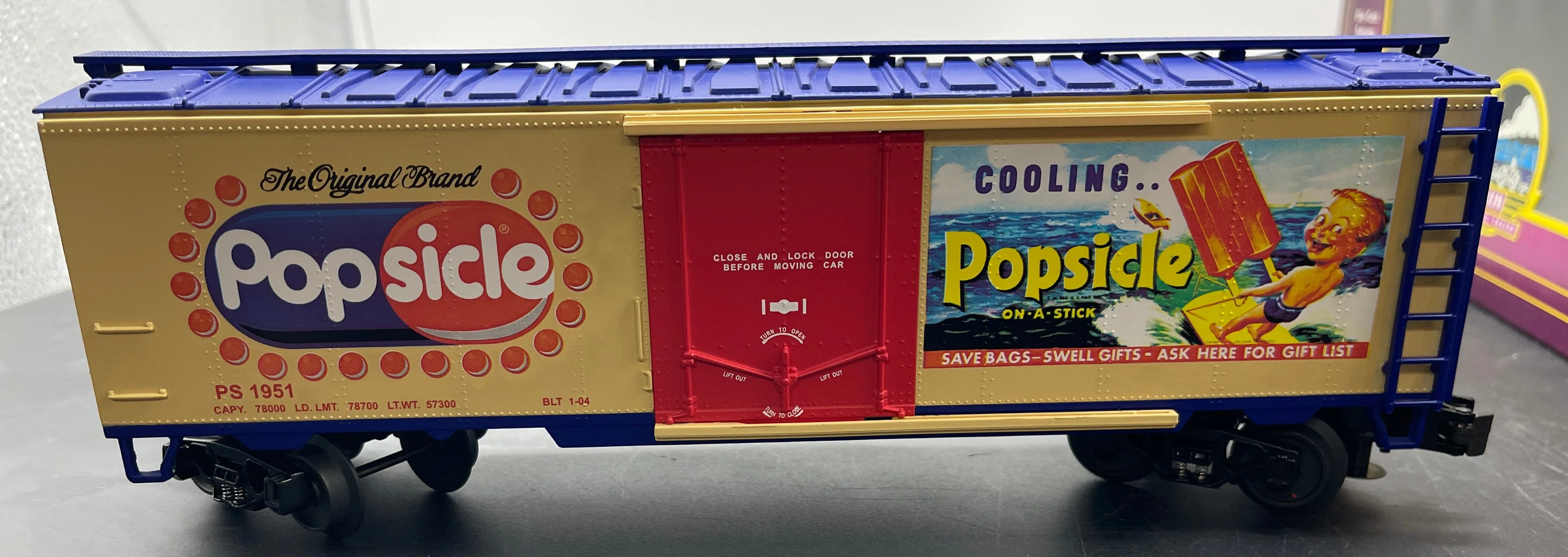 MTH Premier 20-94080 Popsicle Reefer Car #1951 O Scale NEW - Image 2