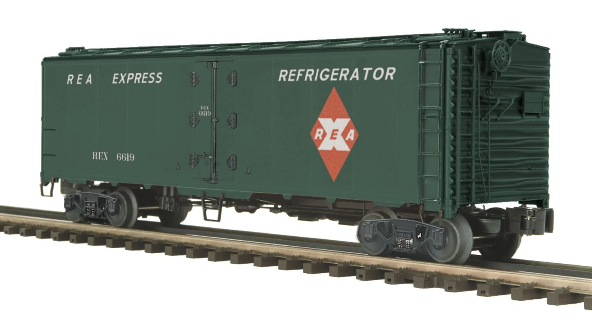MTH Premier 20-94090 Railway Express Agency 40' Steel Sided Reefer Car O Scale NEW