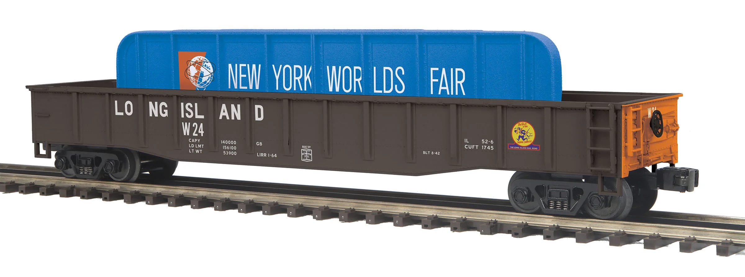 MTH Premier 20-95368 Long Island Gondola Car w/Bridge Girder O SCALE NEW
