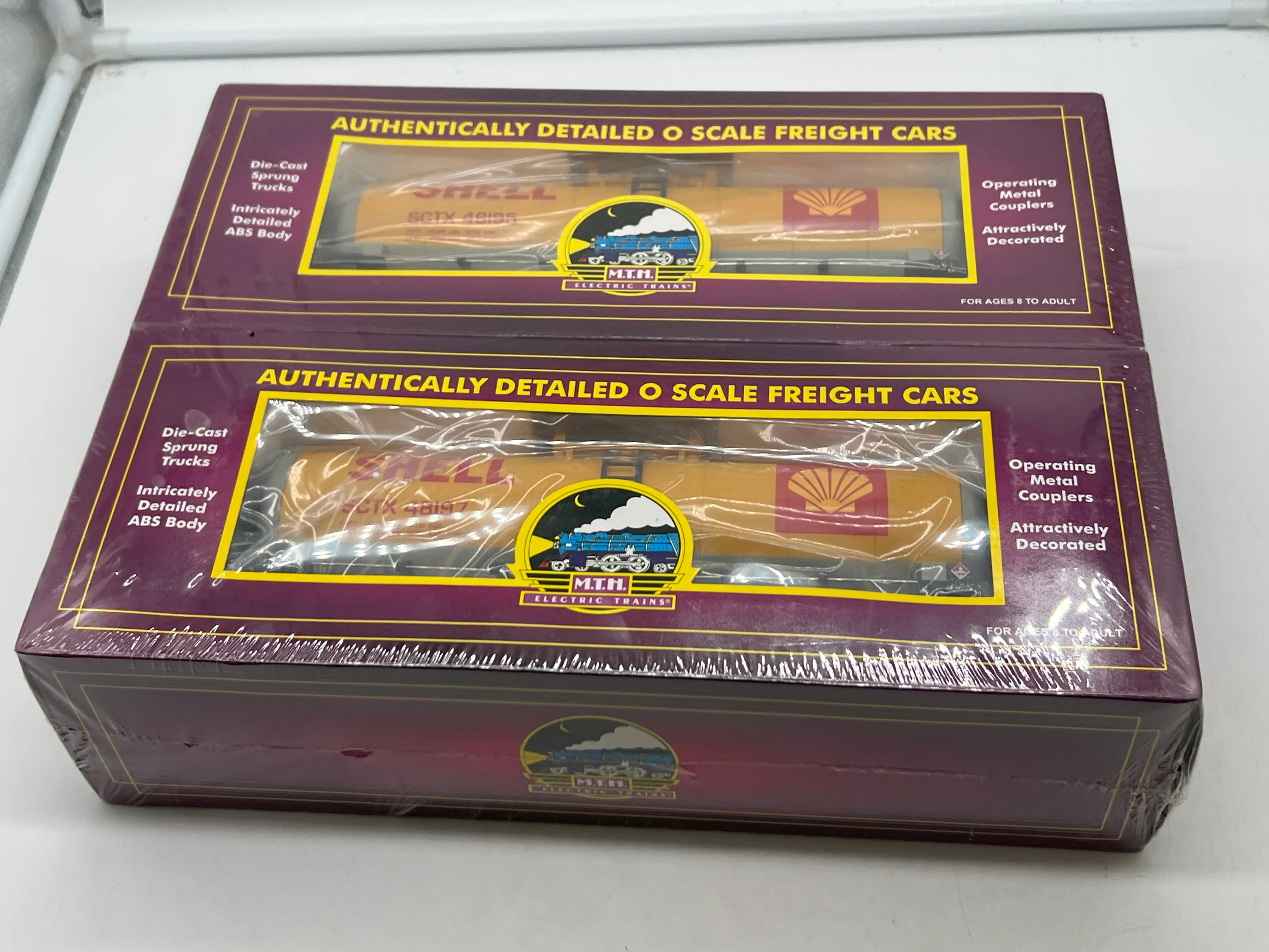 MTH Premier 20-96049 Tank Car Shell 48195 48197 2 car pack O Scale NEW