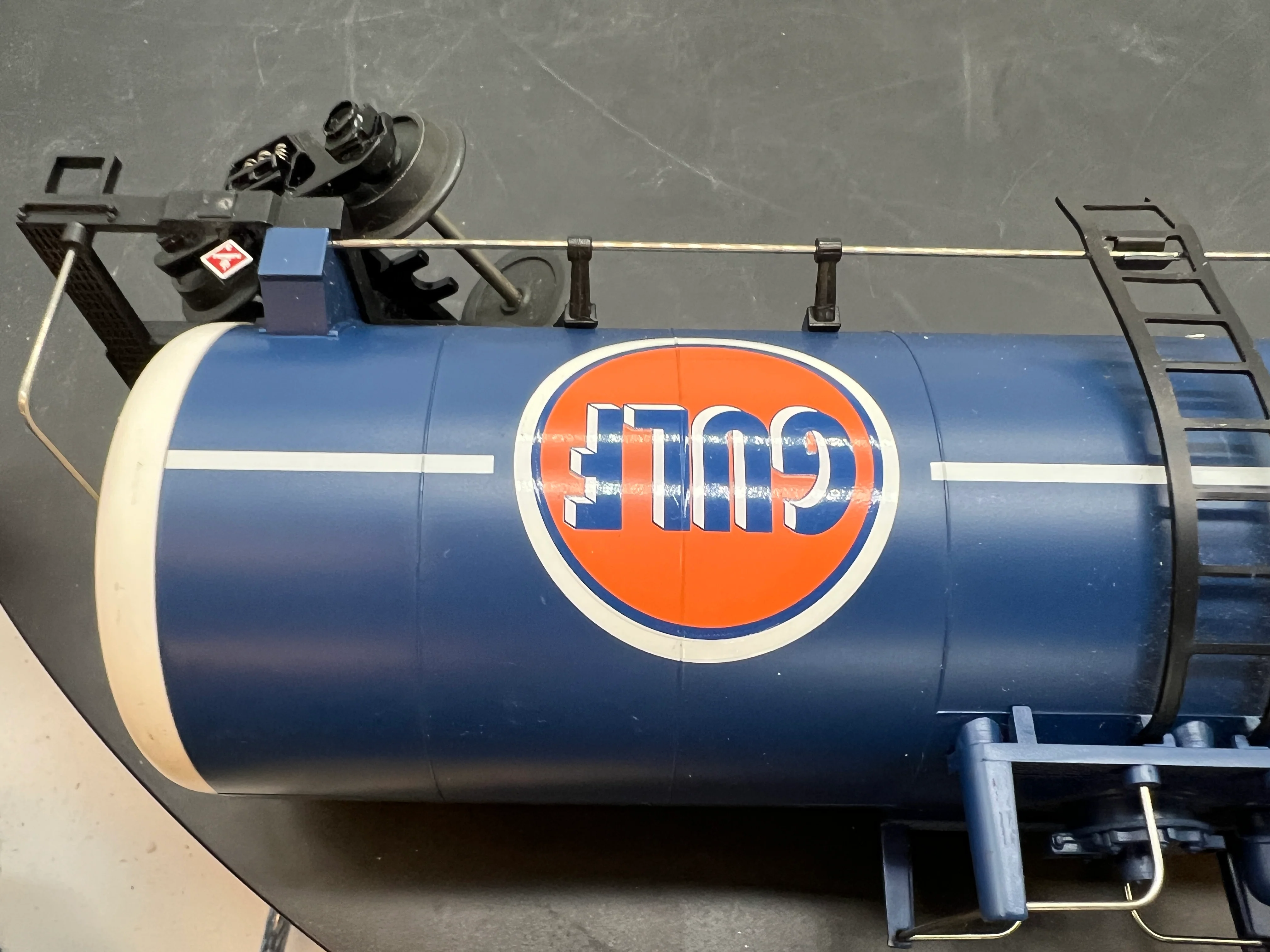 MTH Premier 20-96050 Gulf Tank Car O Scale Used Excellent - Image 5