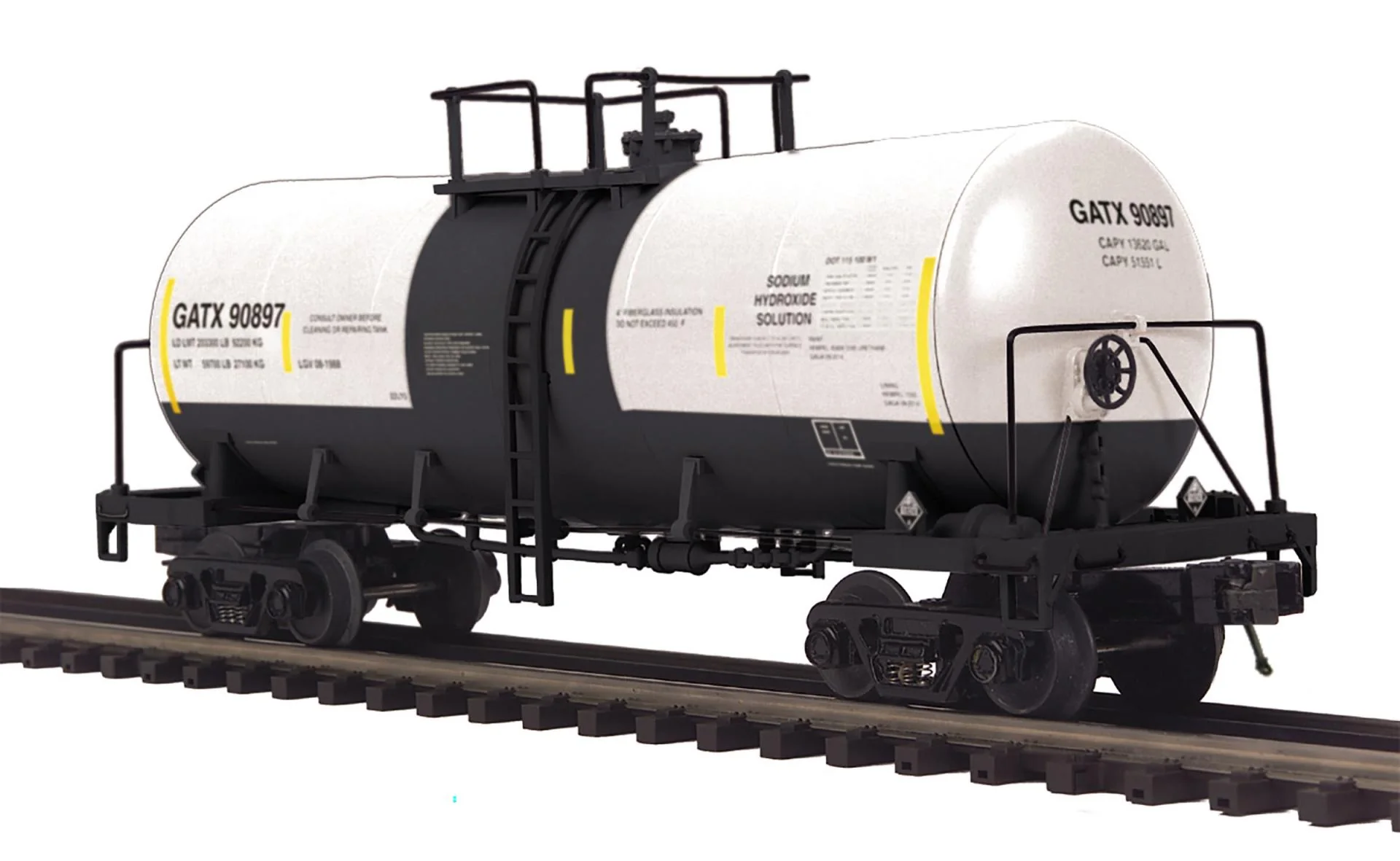 MTH Premier 20-96292 GATX Funnel Flow Tank Car #90897 O SCALE NEW
