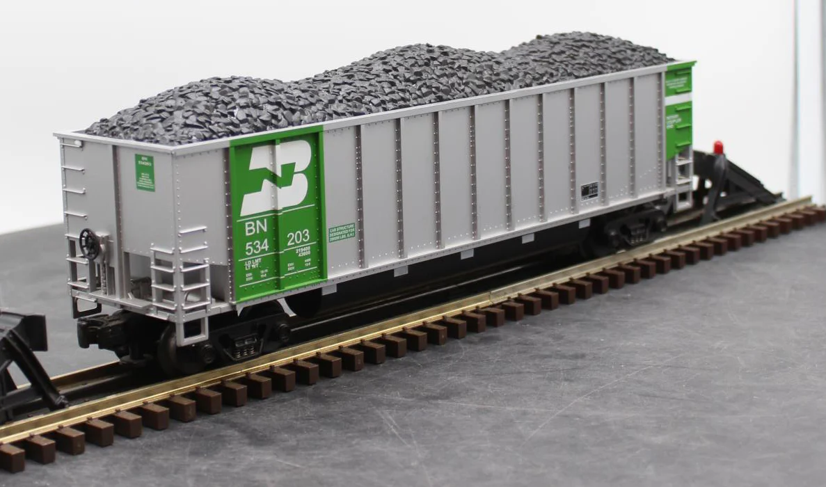 MTH Premier 20-9701 Burlington Northern Car No. 534203 Heavy ABS Plastic Shell . O SCALE Used Excellent - Image 4